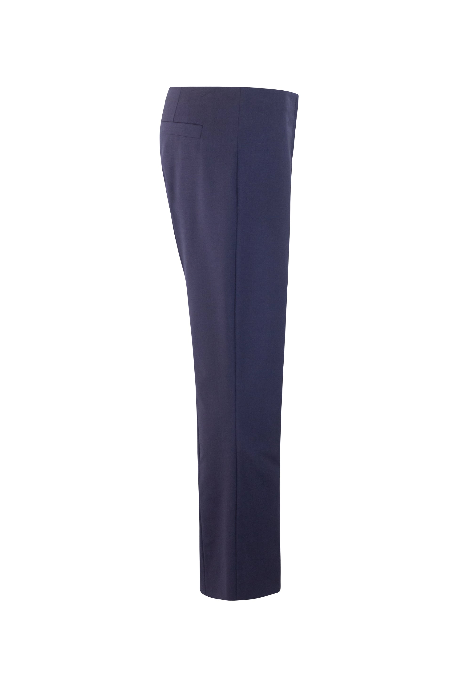 Wool Trousers with Subtle Trumpet Leg