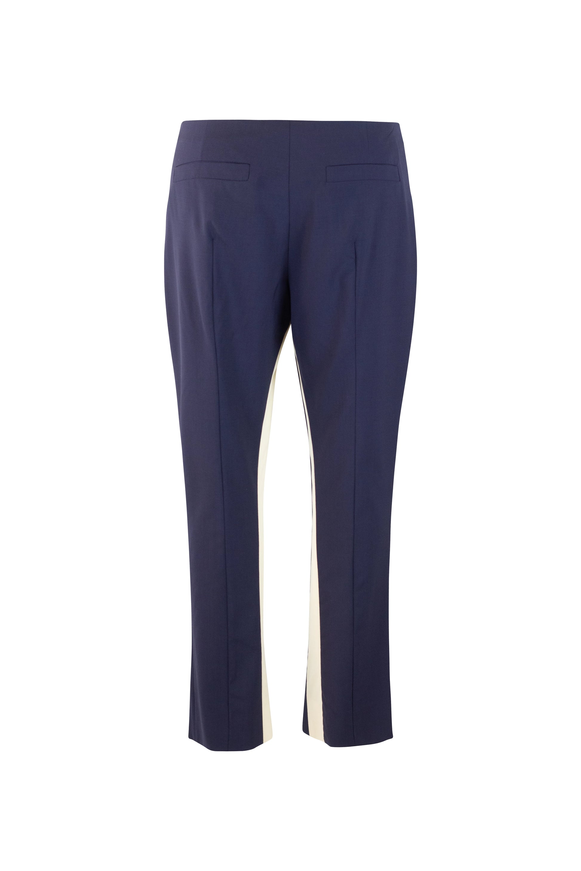Wool Trousers with Subtle Trumpet Leg
