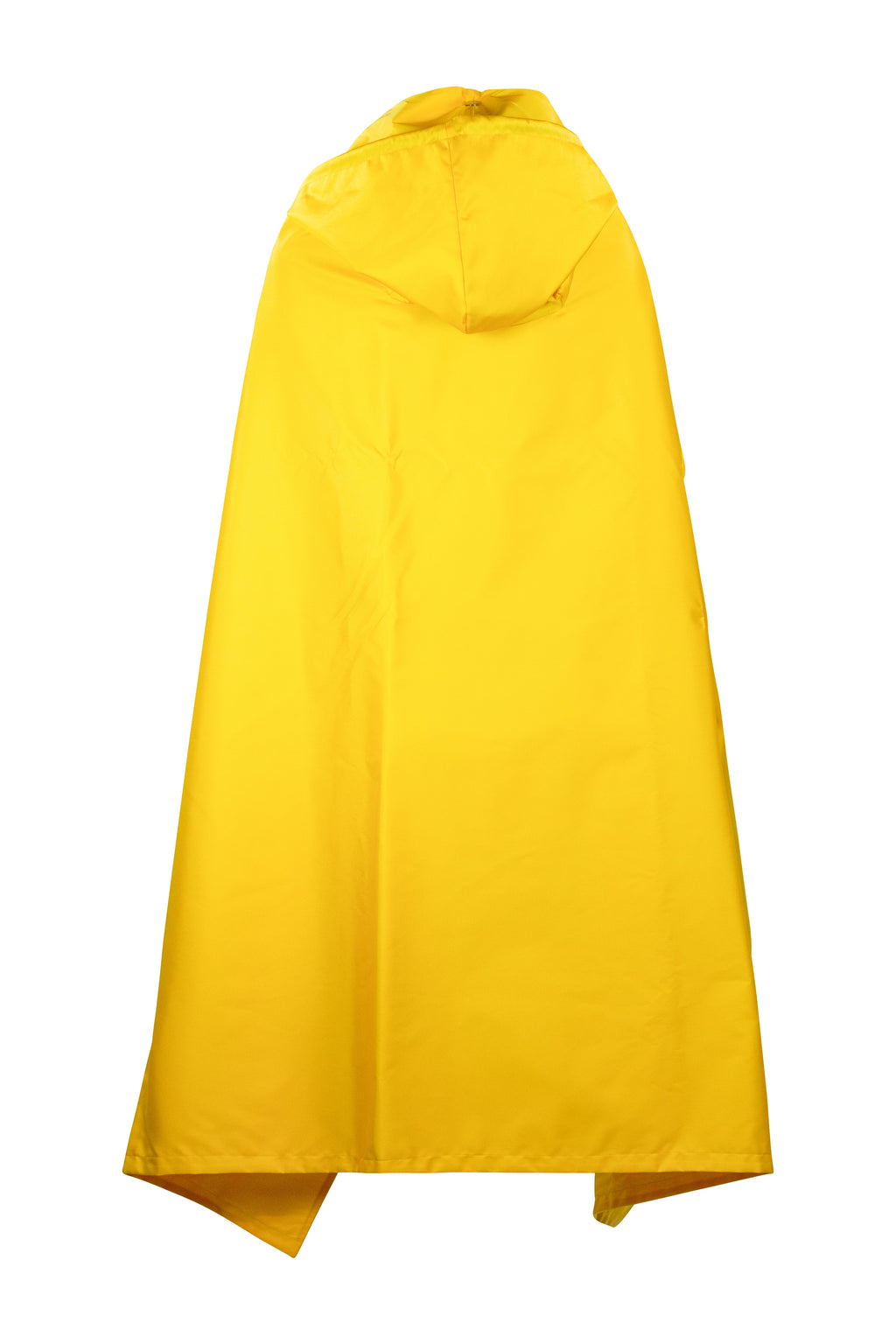 Yellow Nylon Hooded Cape SS2021