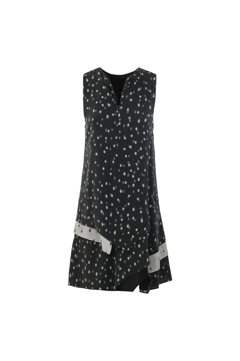 Silk Trapeze Dress