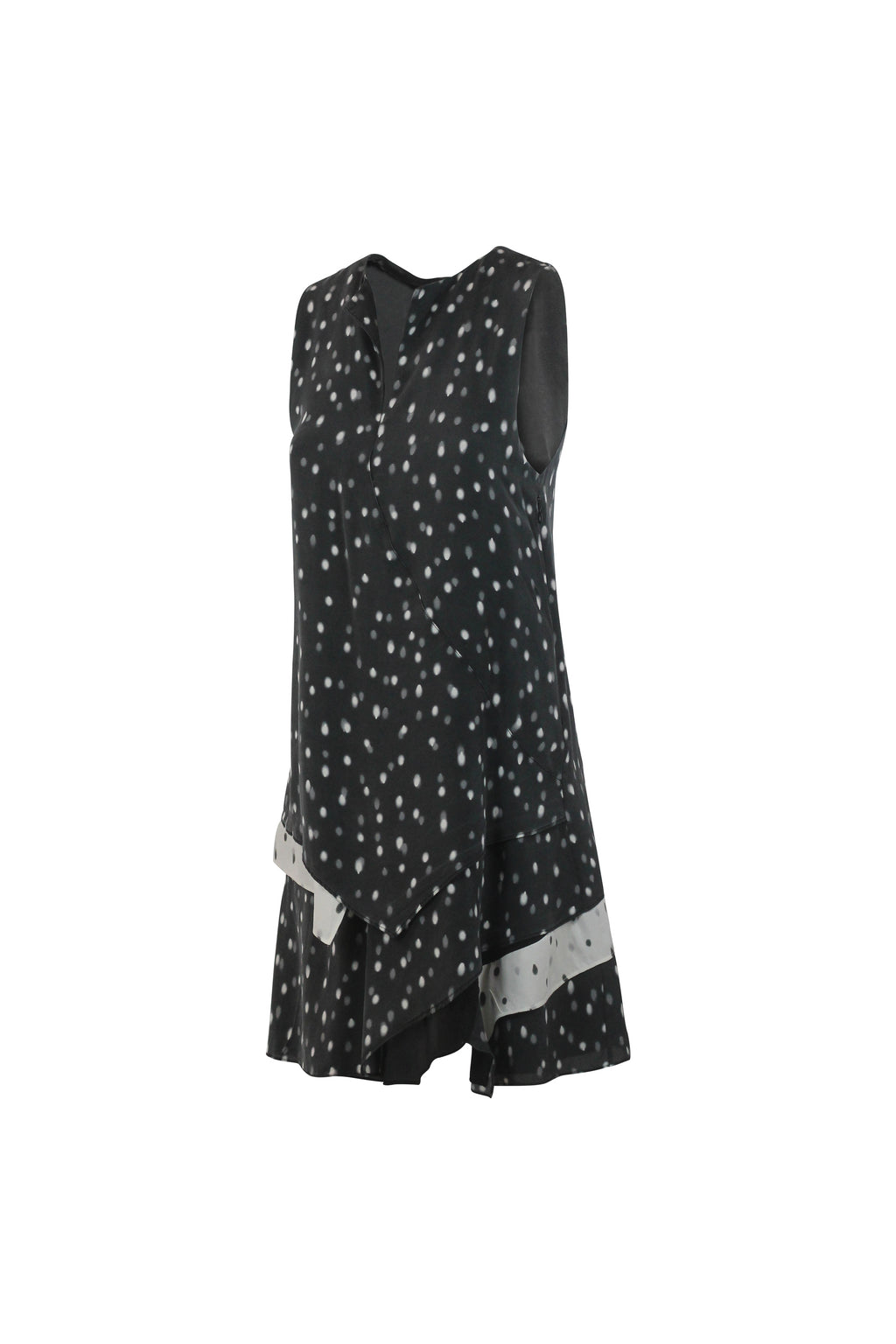 Silk Trapeze Dress