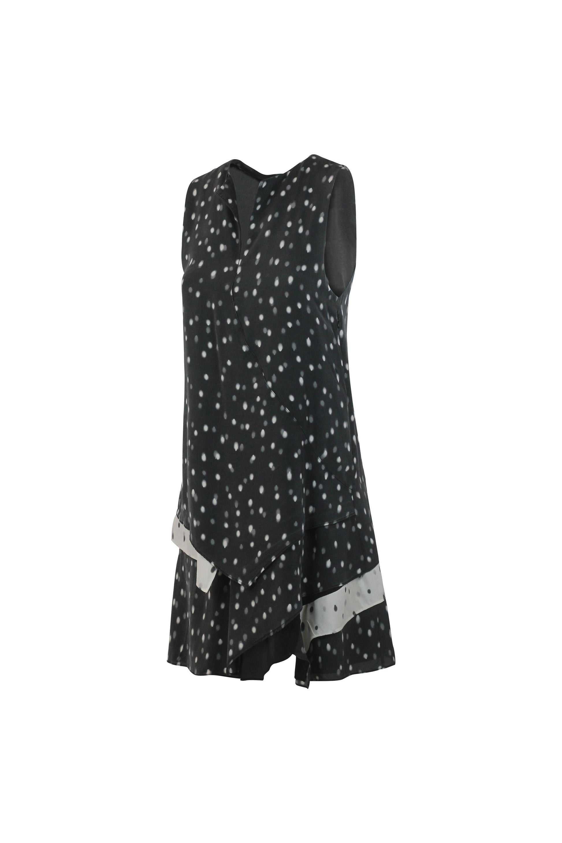 Silk Trapeze Dress