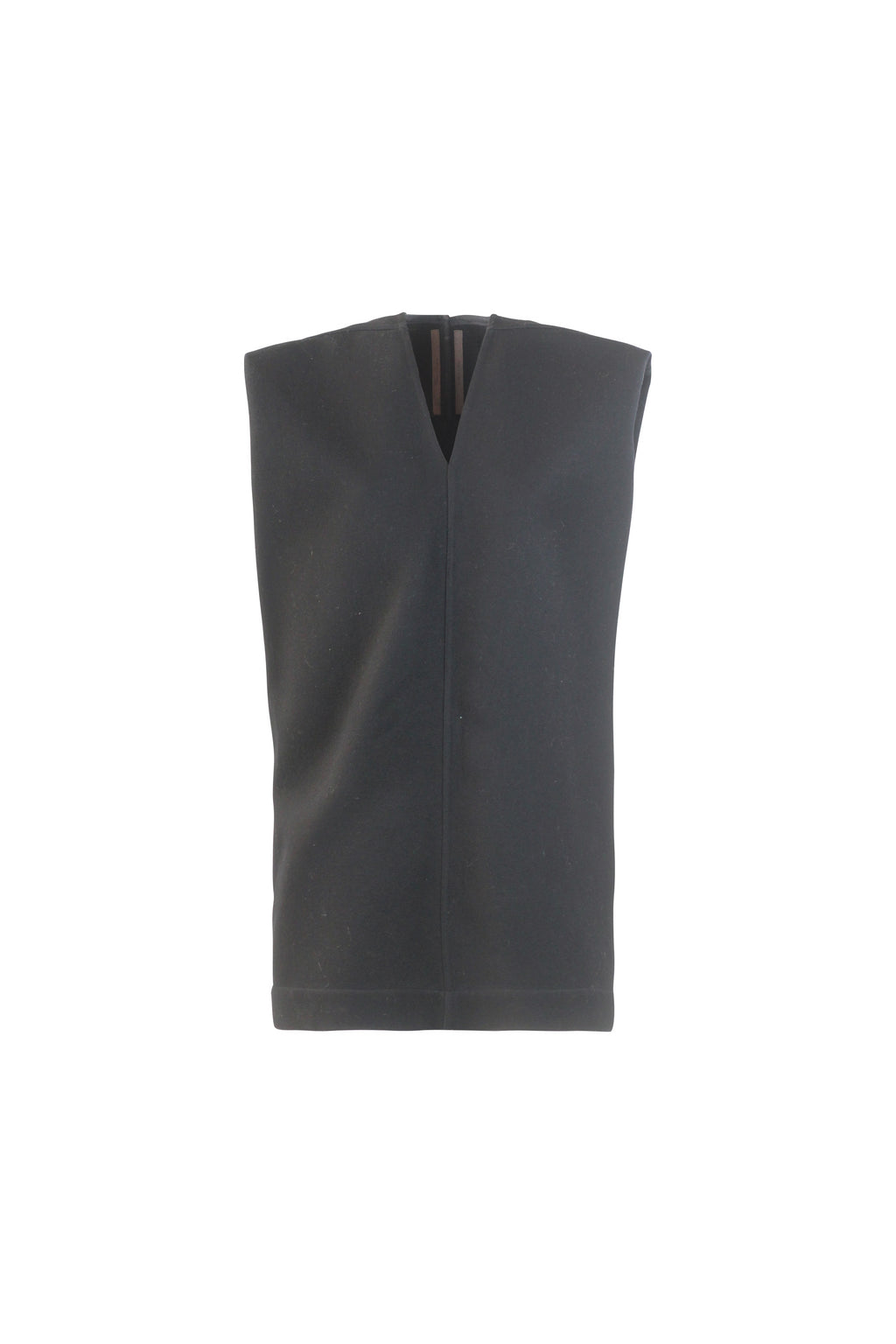 Black Wool Sack Dress FW2013