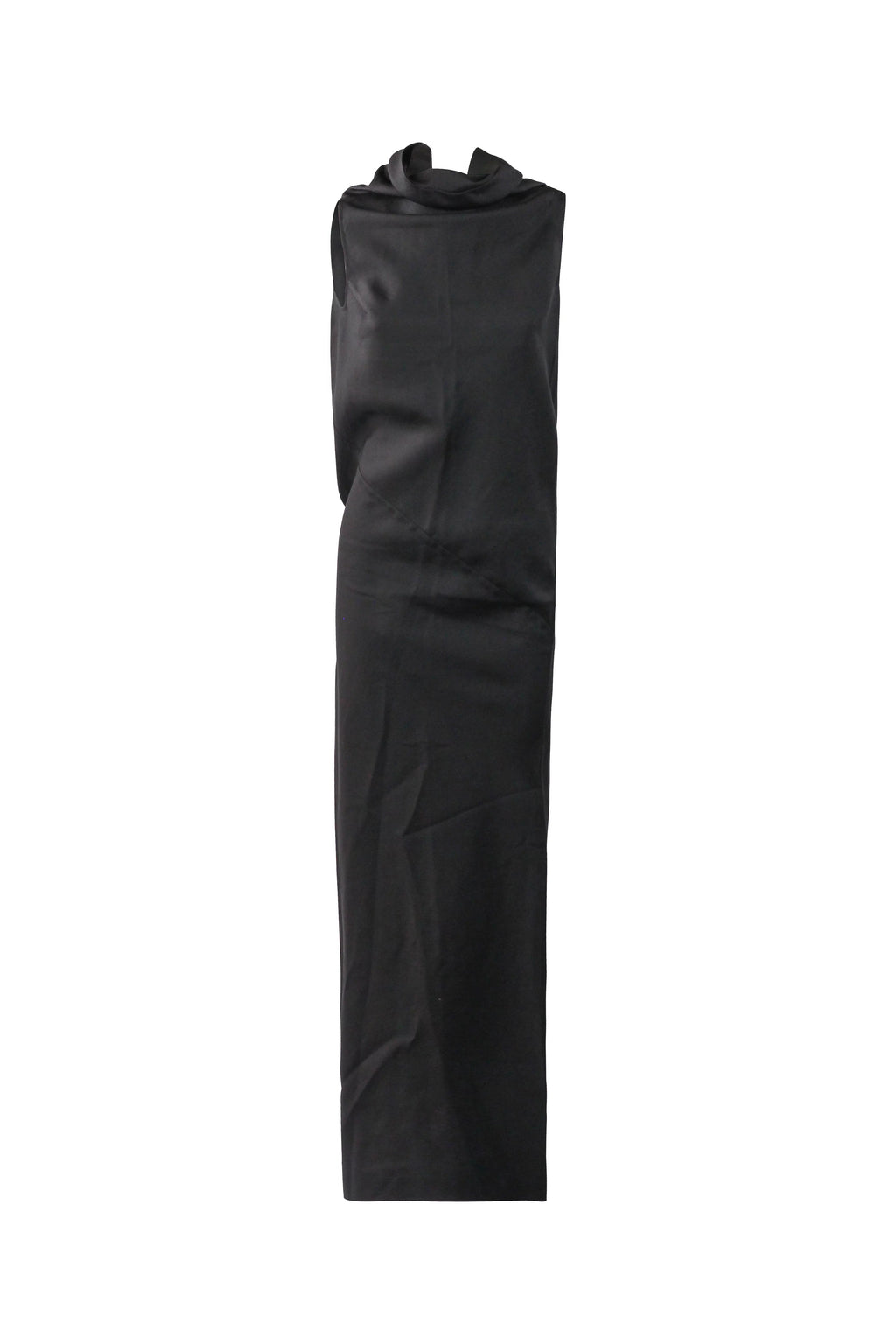Silk Open Back Maxi Dress FW2012