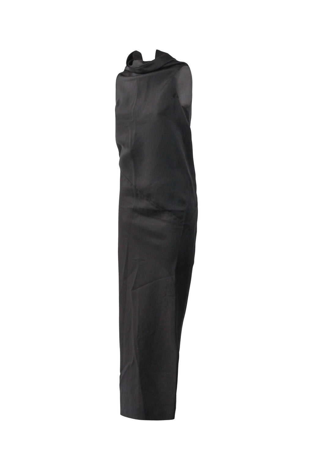 Silk Open Back Maxi Dress FW2012