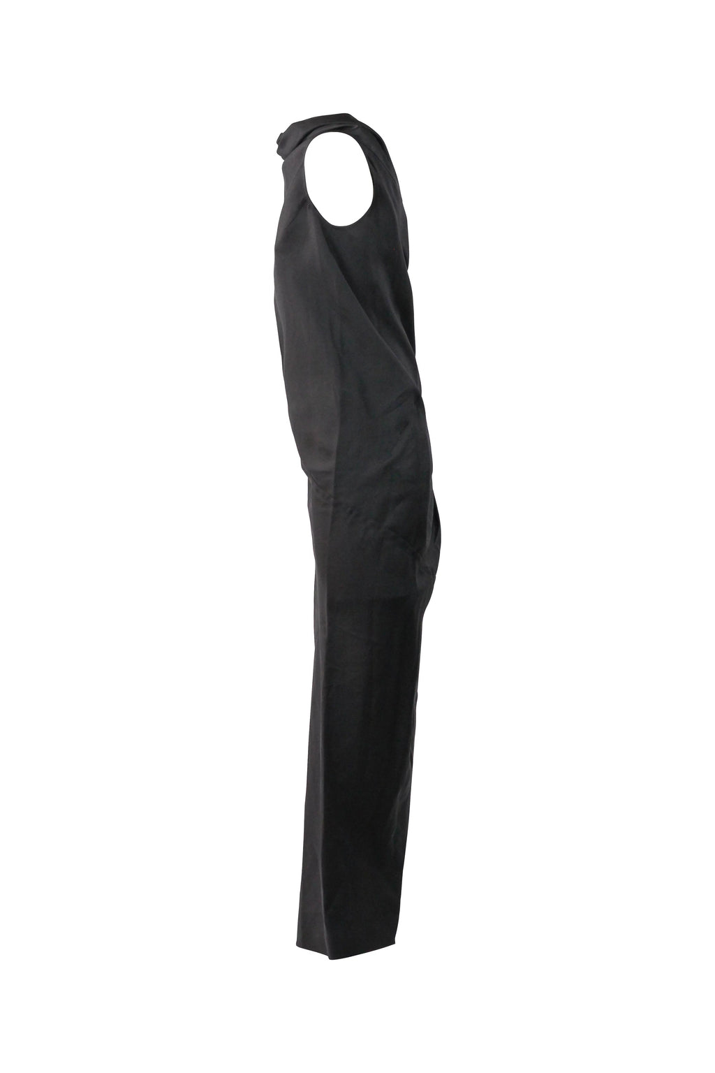 Silk Open Back Maxi Dress FW2012
