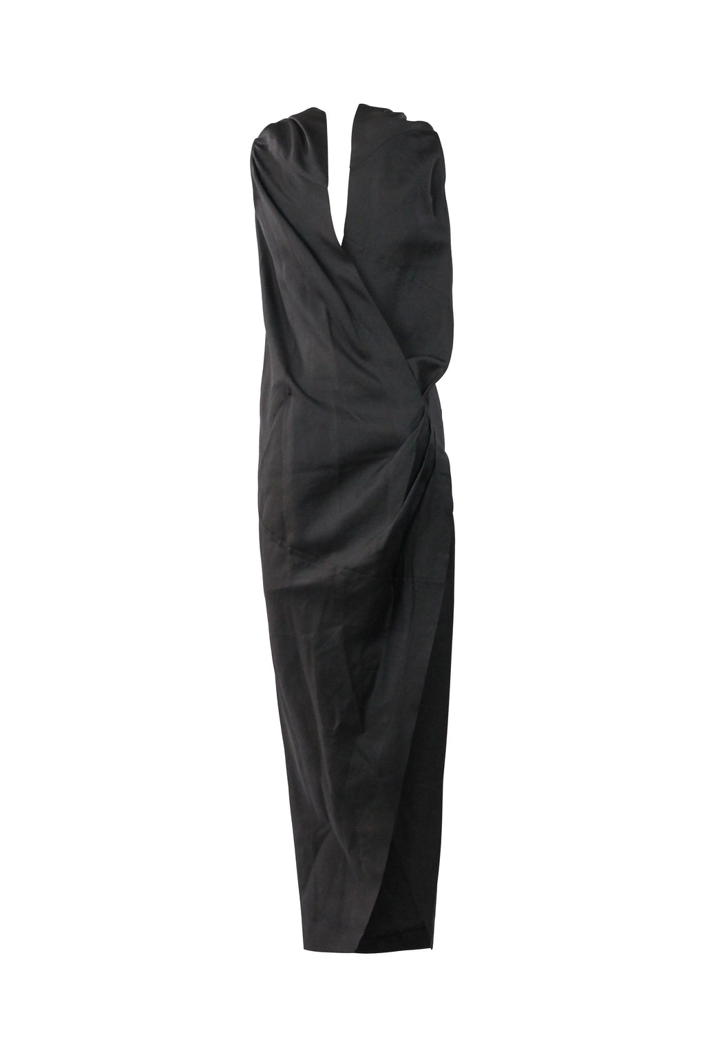 Silk Open Back Maxi Dress FW2012