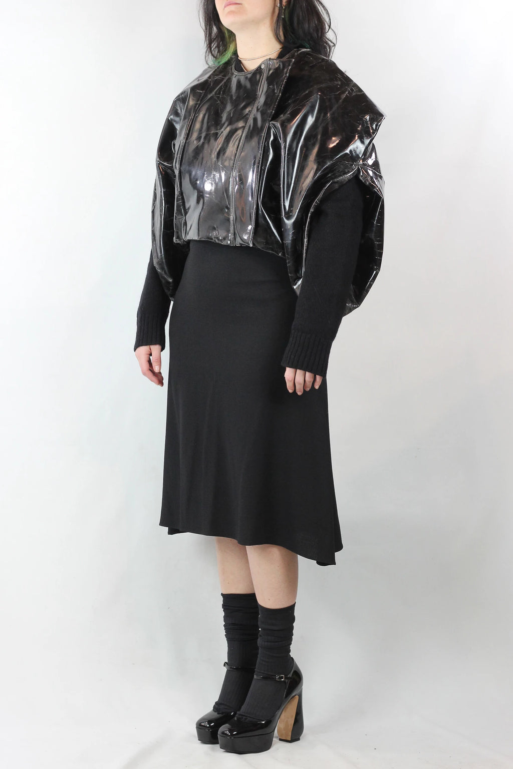 Cropped Asymmetric Jacket FW2017