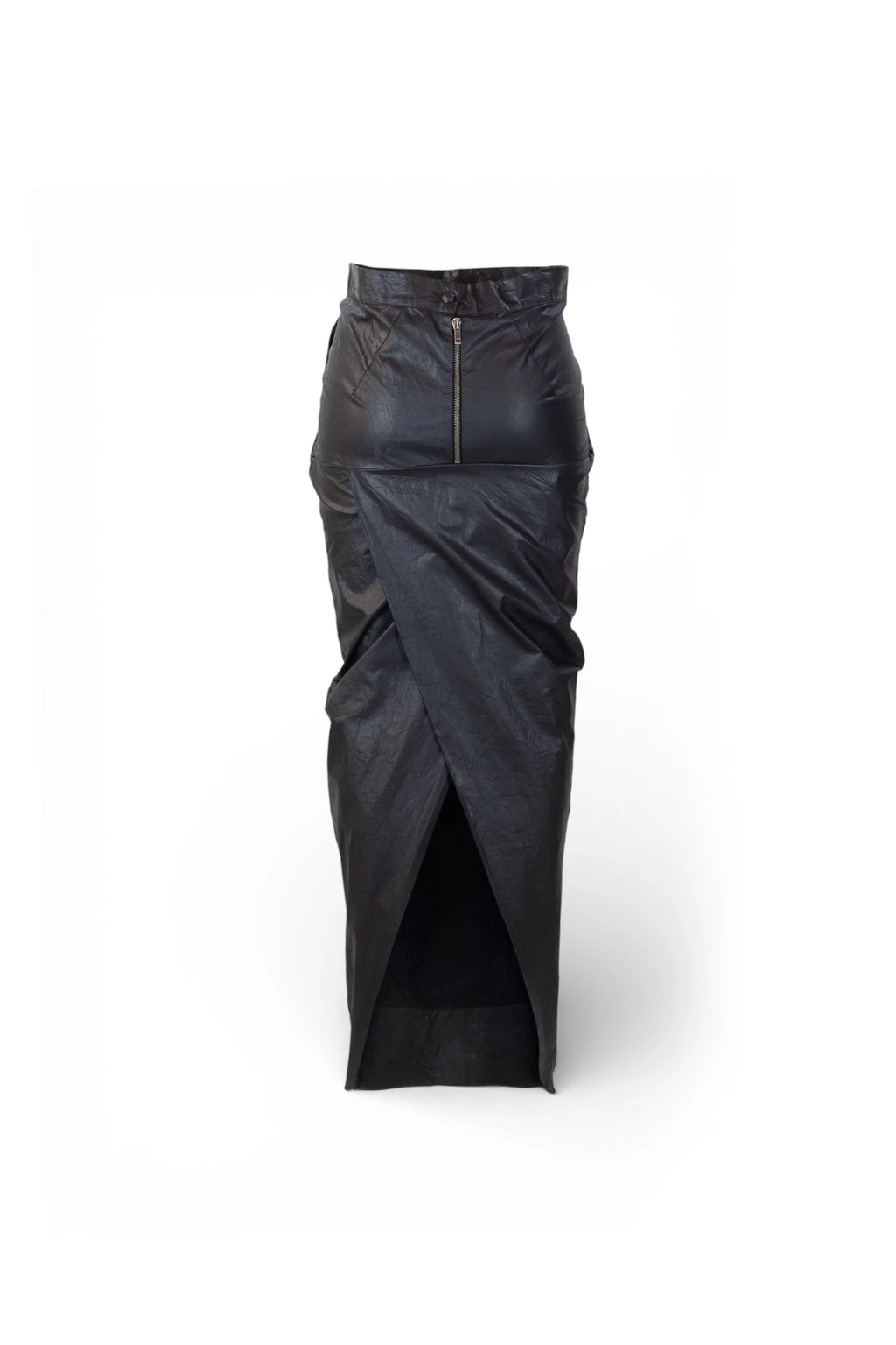 Long Black Cotton Skirt FW2011
