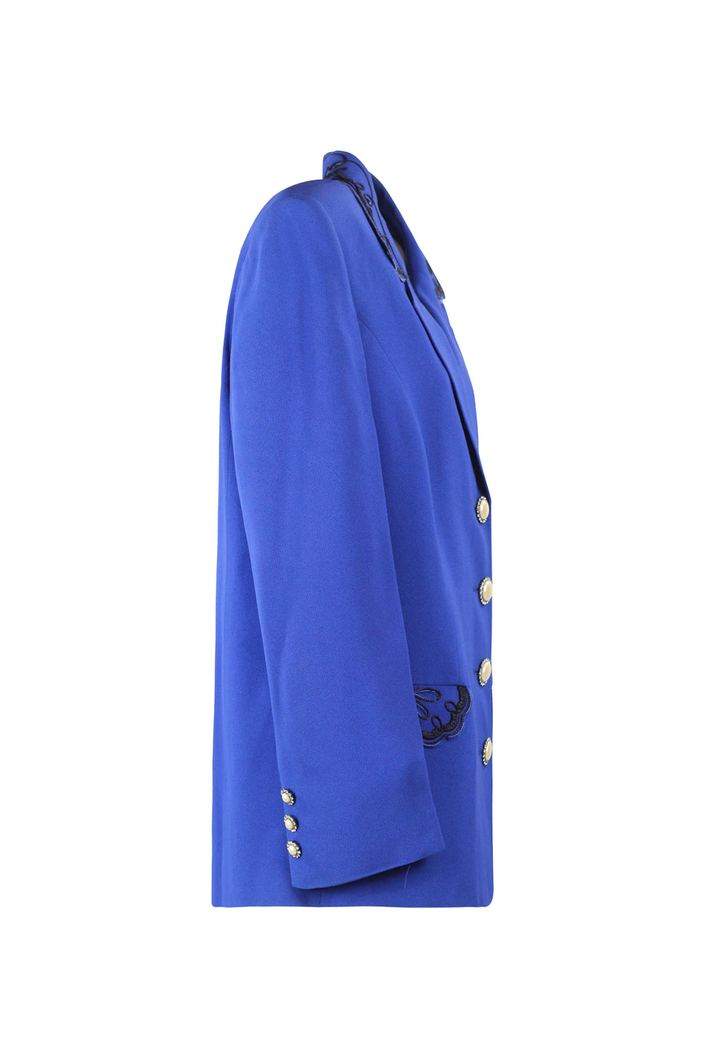 Electric Blue Boxy Blazer