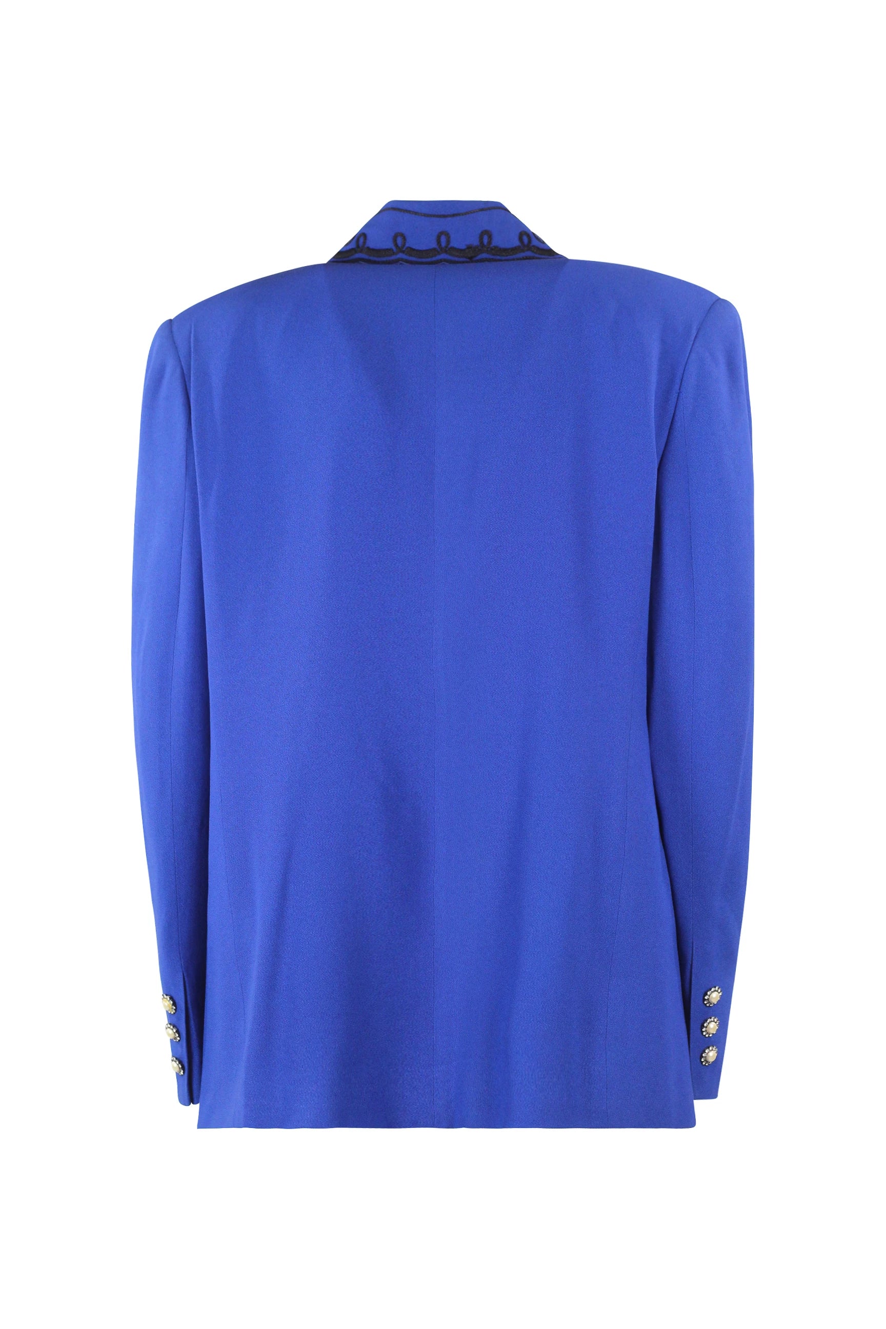 Electric Blue Boxy Blazer