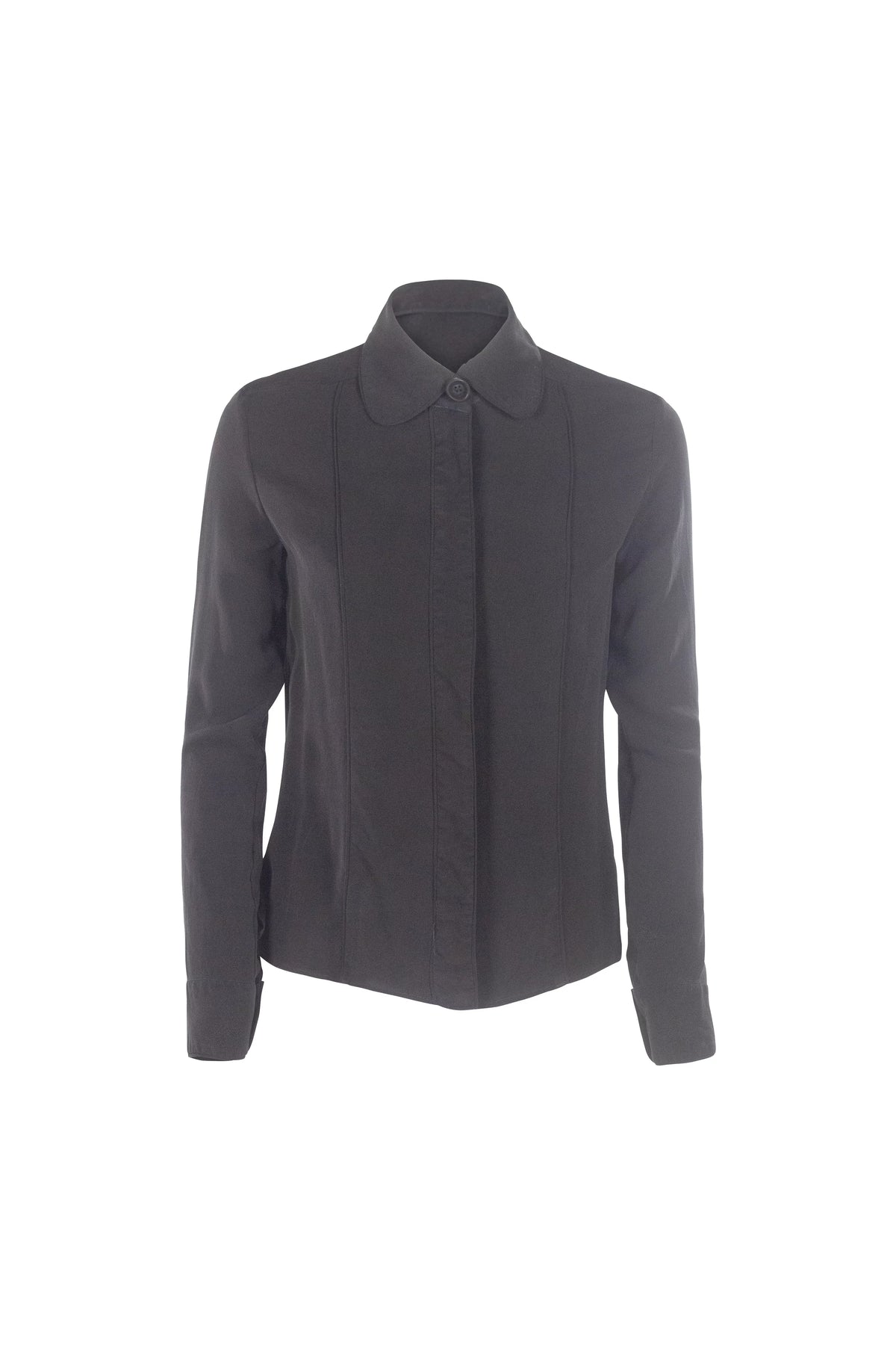 Black Silk Shirt