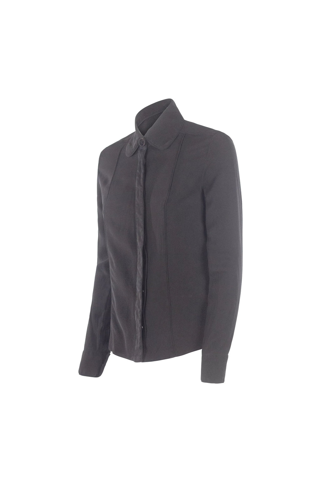 Black Silk Shirt
