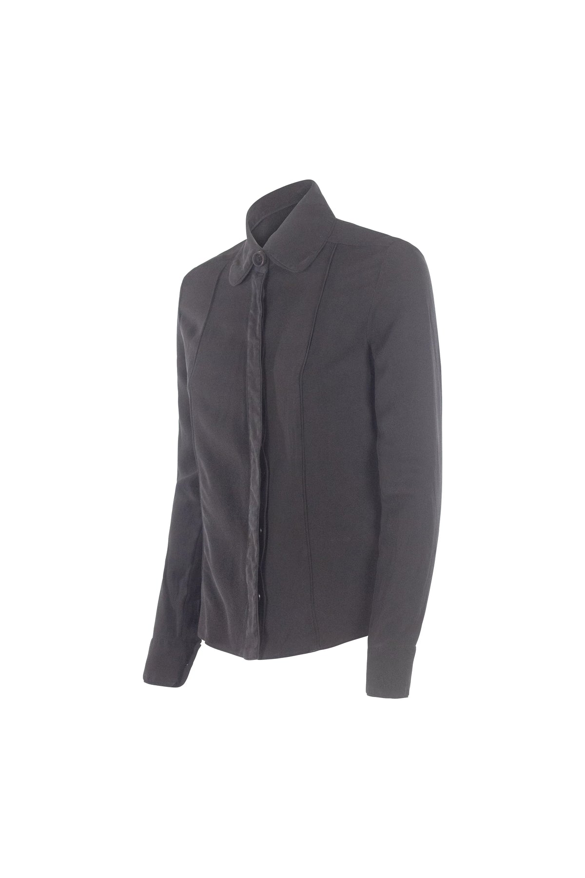 Black Silk Shirt