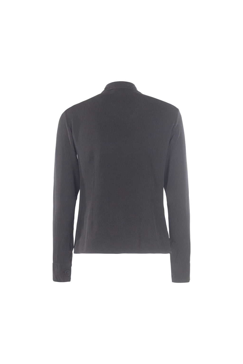 Black Silk Shirt