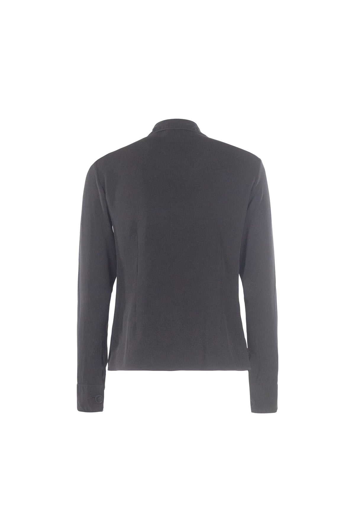 Black Silk Shirt
