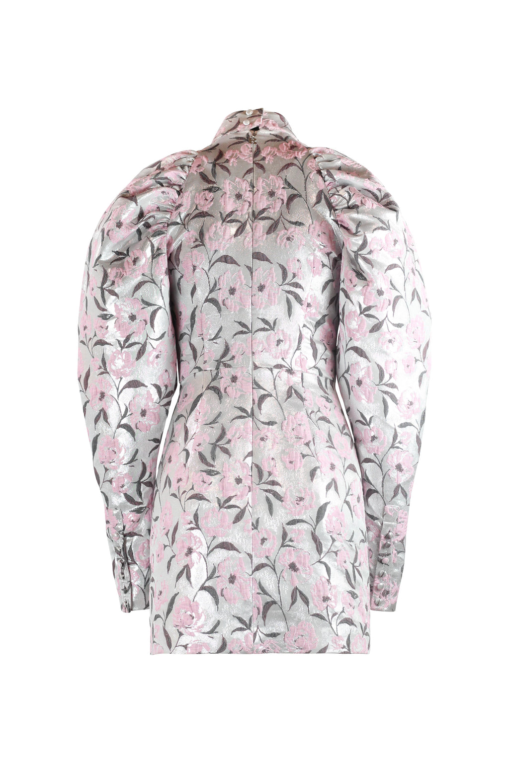 Silver Lurex Mini Dress