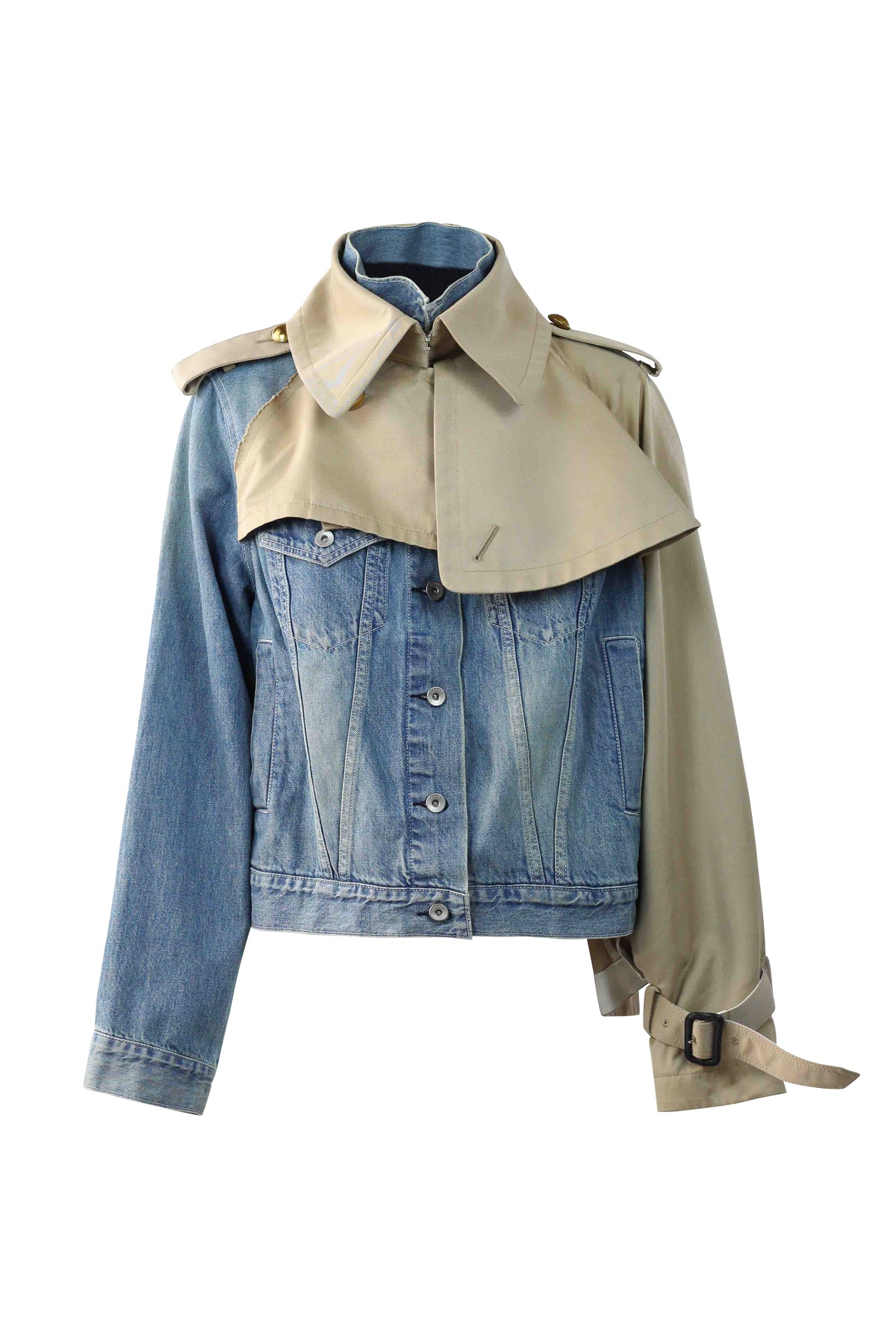 Denim Trench Hybrid Jacket SS2019