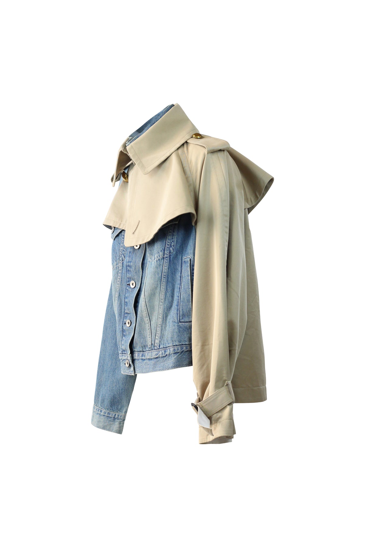 Denim Trench Hybrid Jacket SS2019
