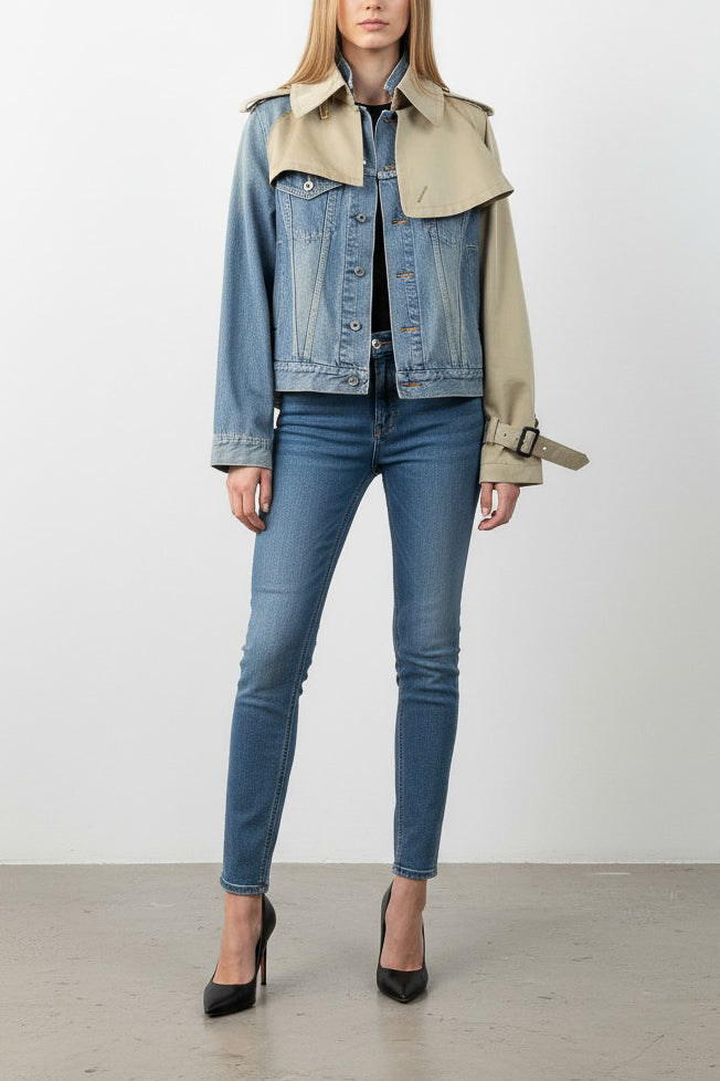 Denim Trench Hybrid Jacket SS2019