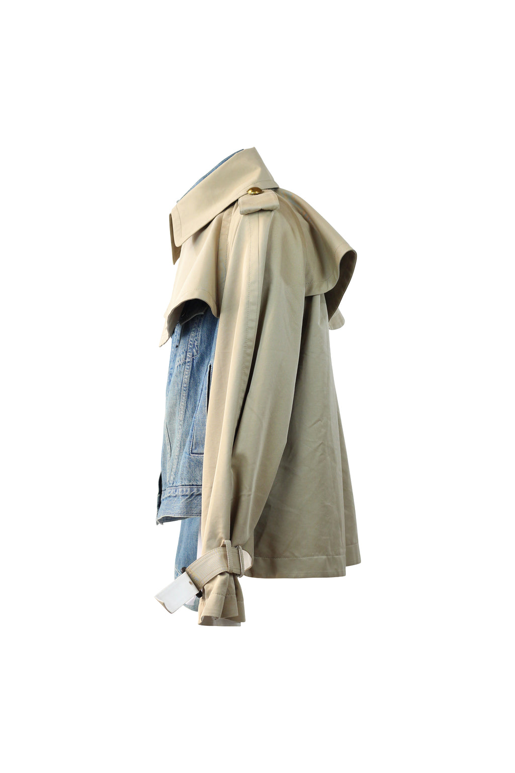 Denim Trench Hybrid Jacket SS2019