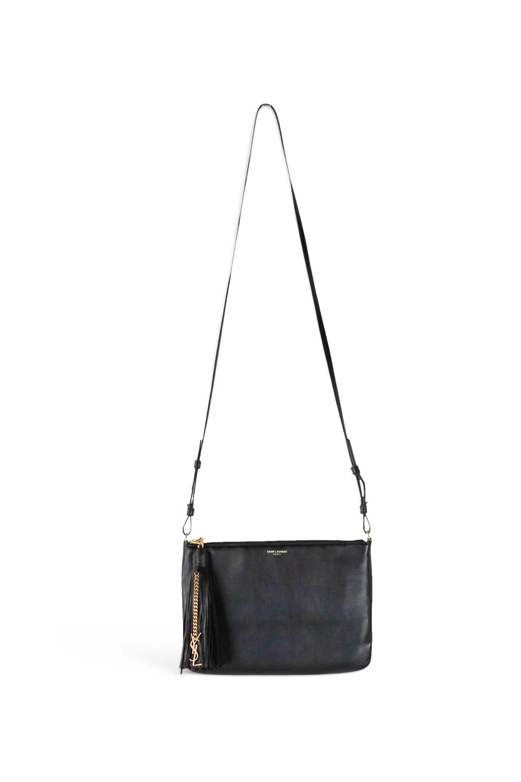 Teen Bag in Black Calfskin Leather