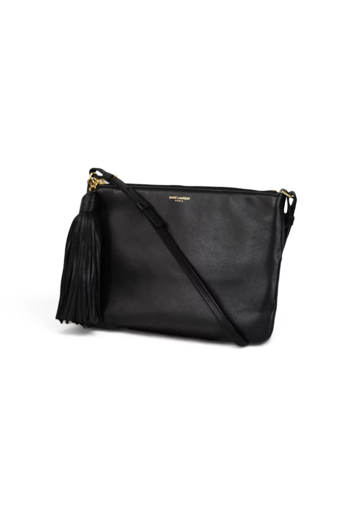 Teen Bag in Black Calfskin Leather