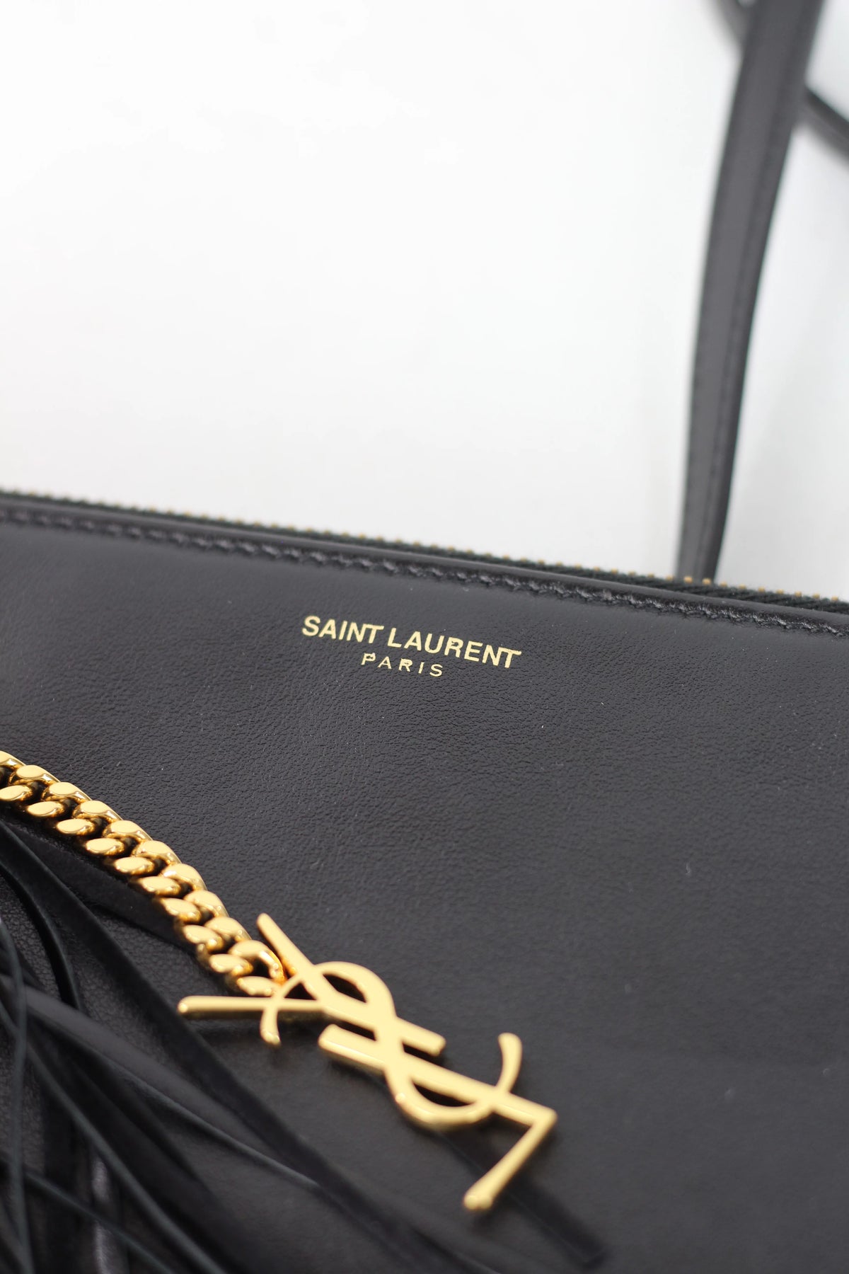 Teen Bag in Black Calfskin Leather