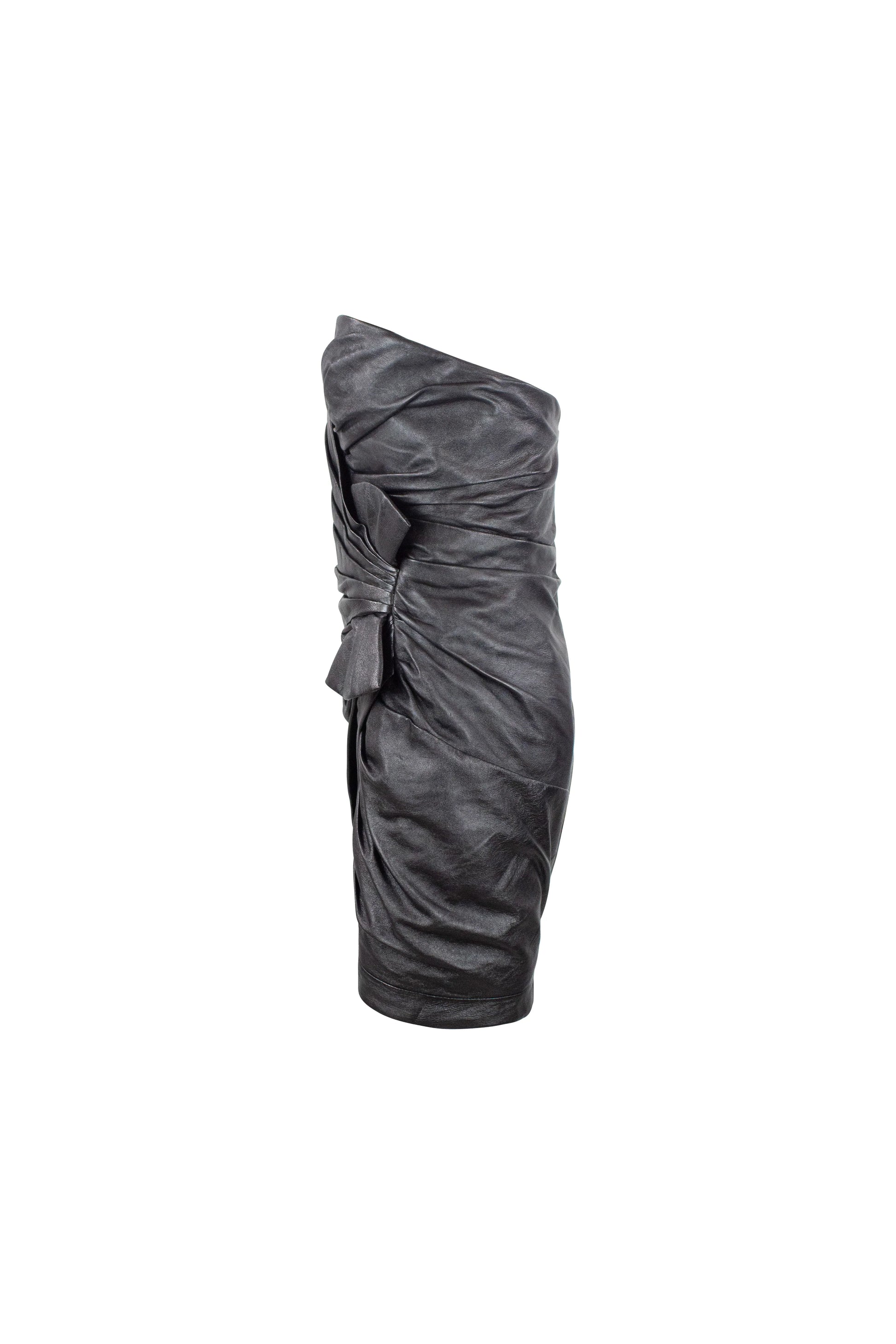 Ruched bodycon minidress