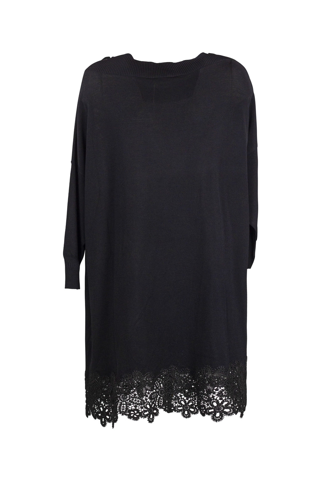 Long-Sleeve Knit Dress