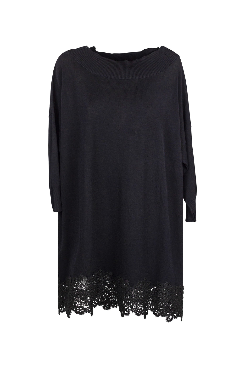 Long-Sleeve Knit Dress