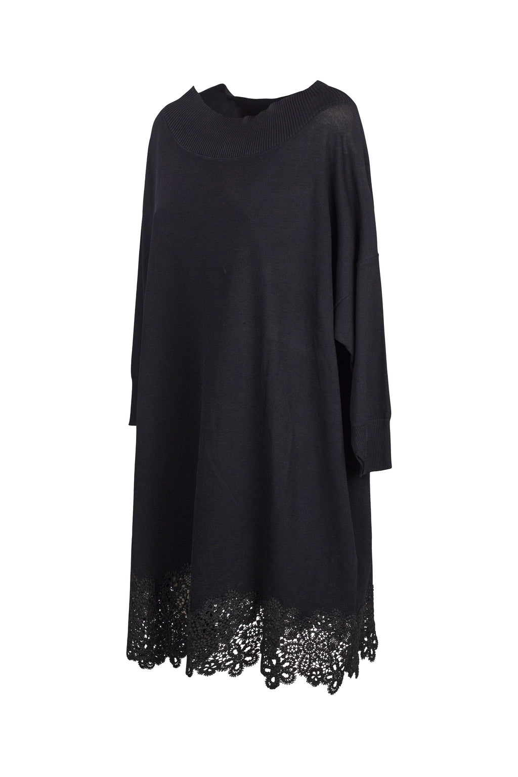 Long-Sleeve Knit Dress
