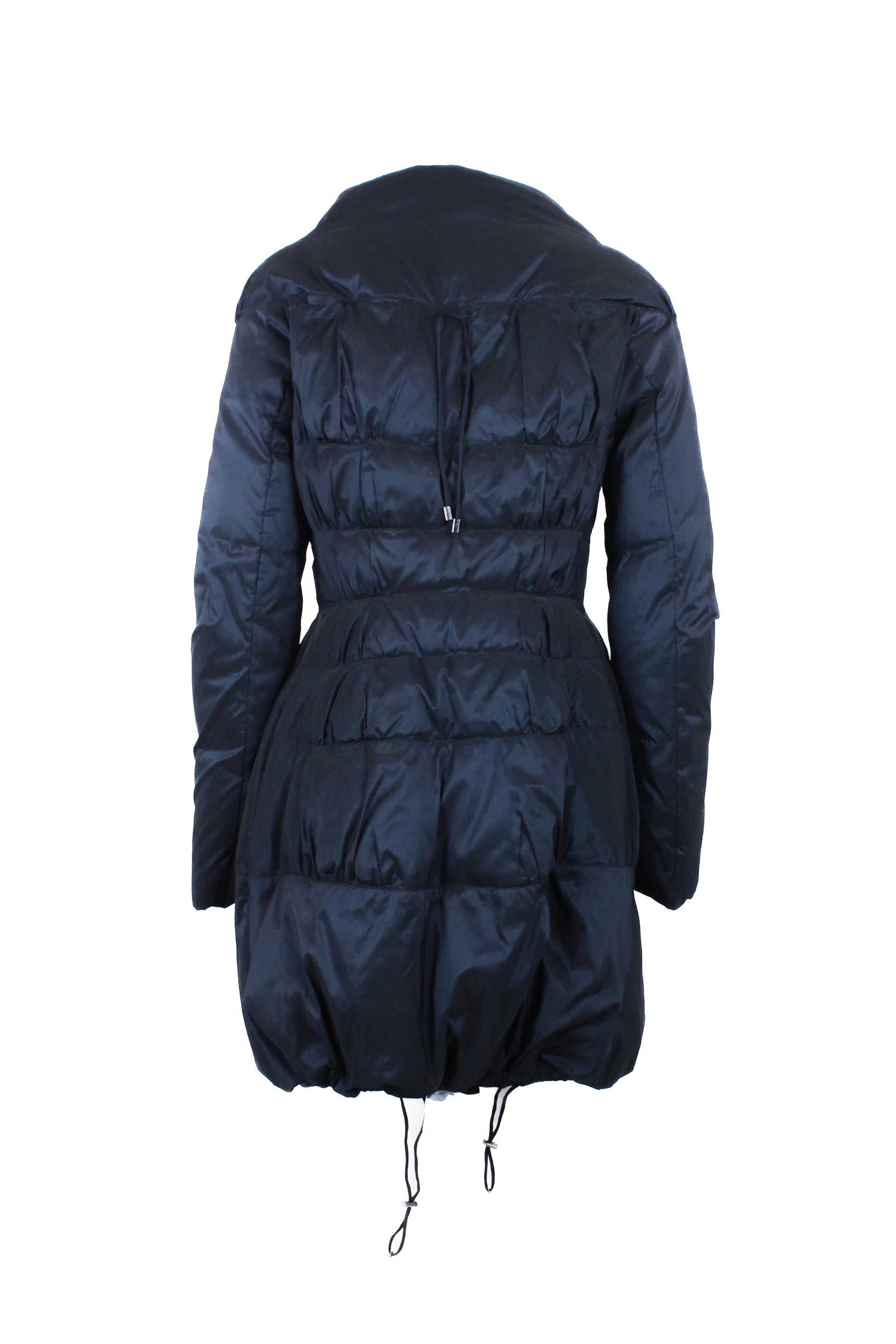 Blue Long Down Jacket