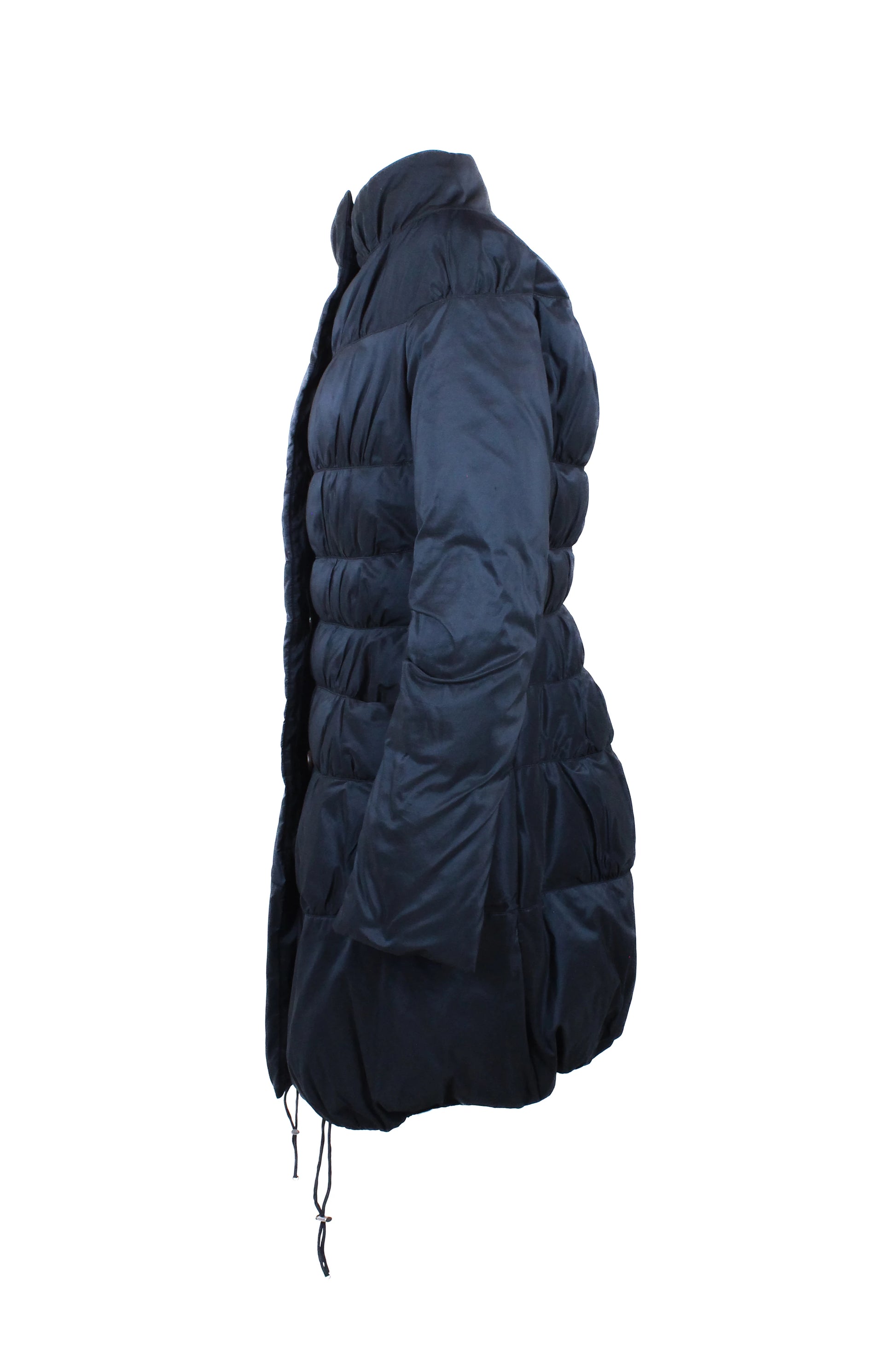 Blue Long Down Jacket