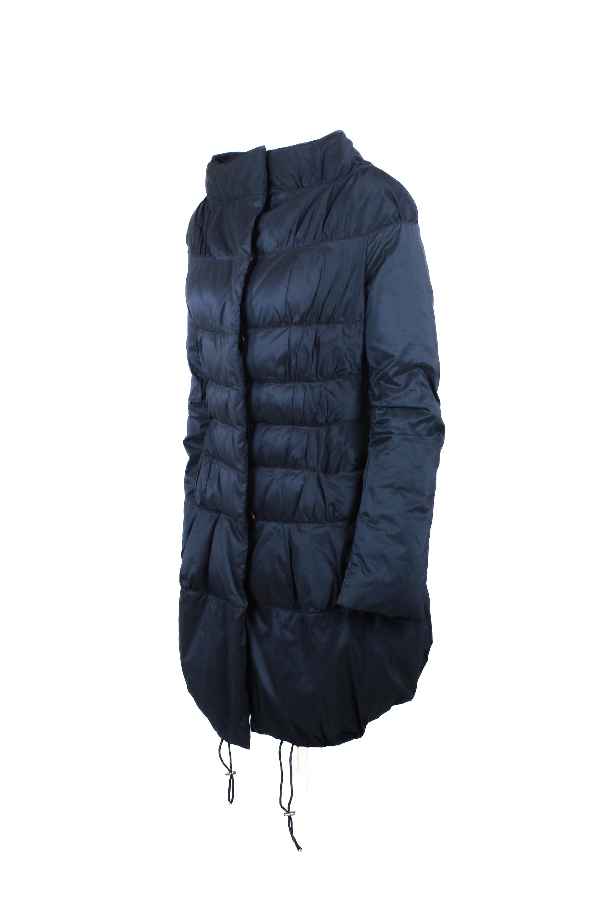 Blue Long Down Jacket