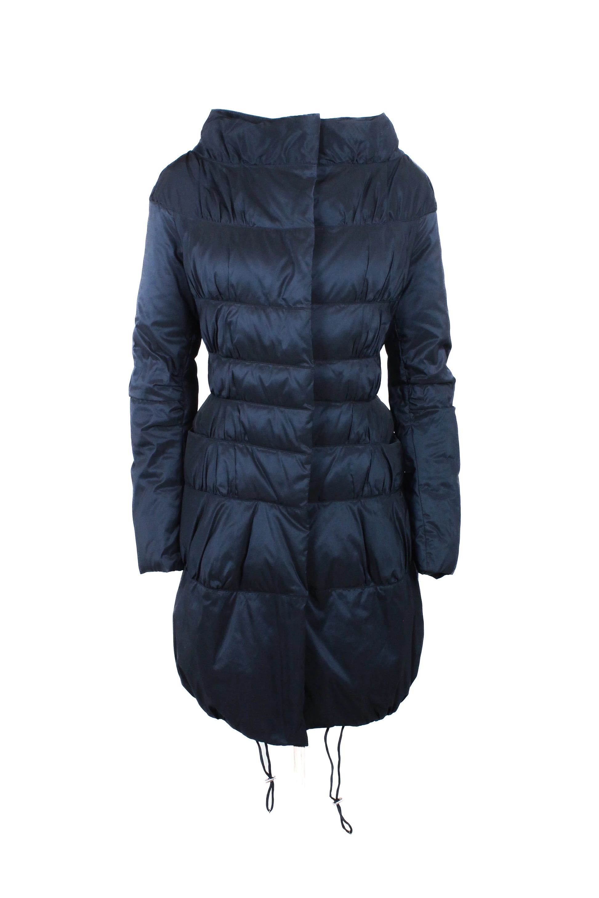 Blue Long Down Jacket