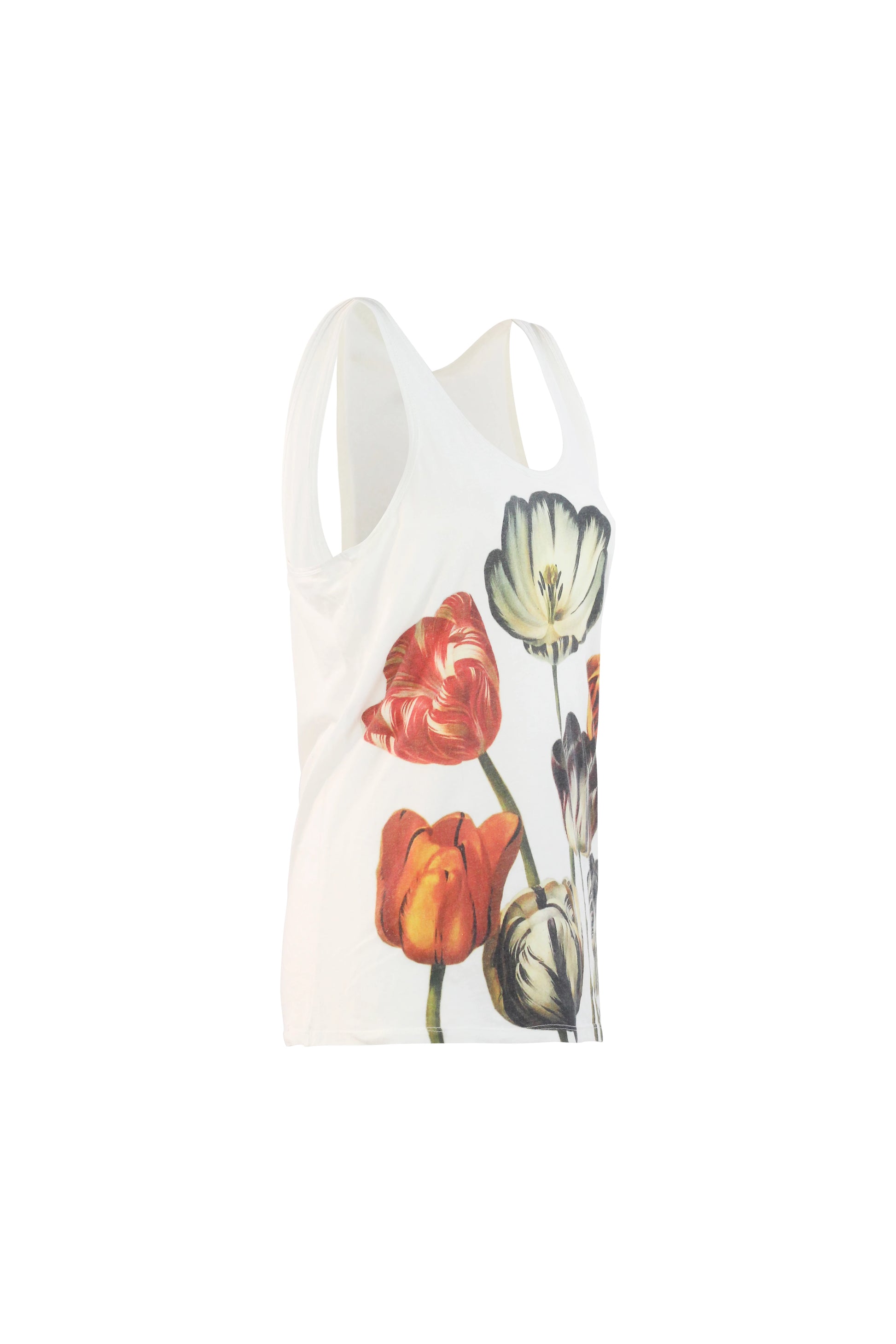 Floral Halter Tank Top