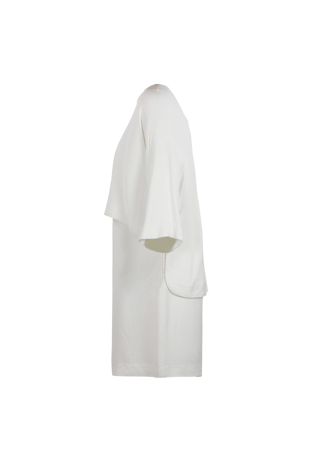 Cape-Detail Pencil Dress