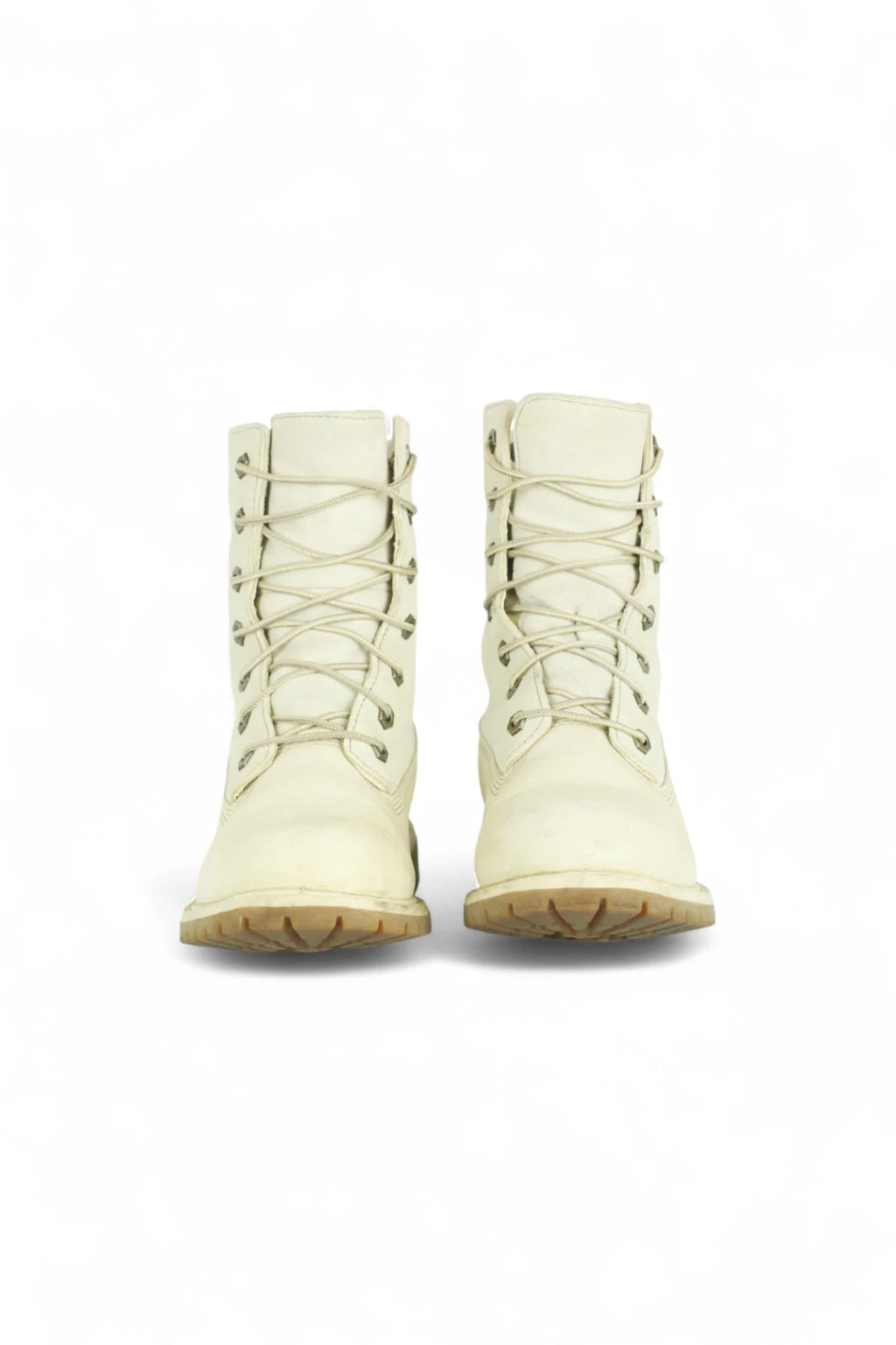 Cream Boots with Mouton lining