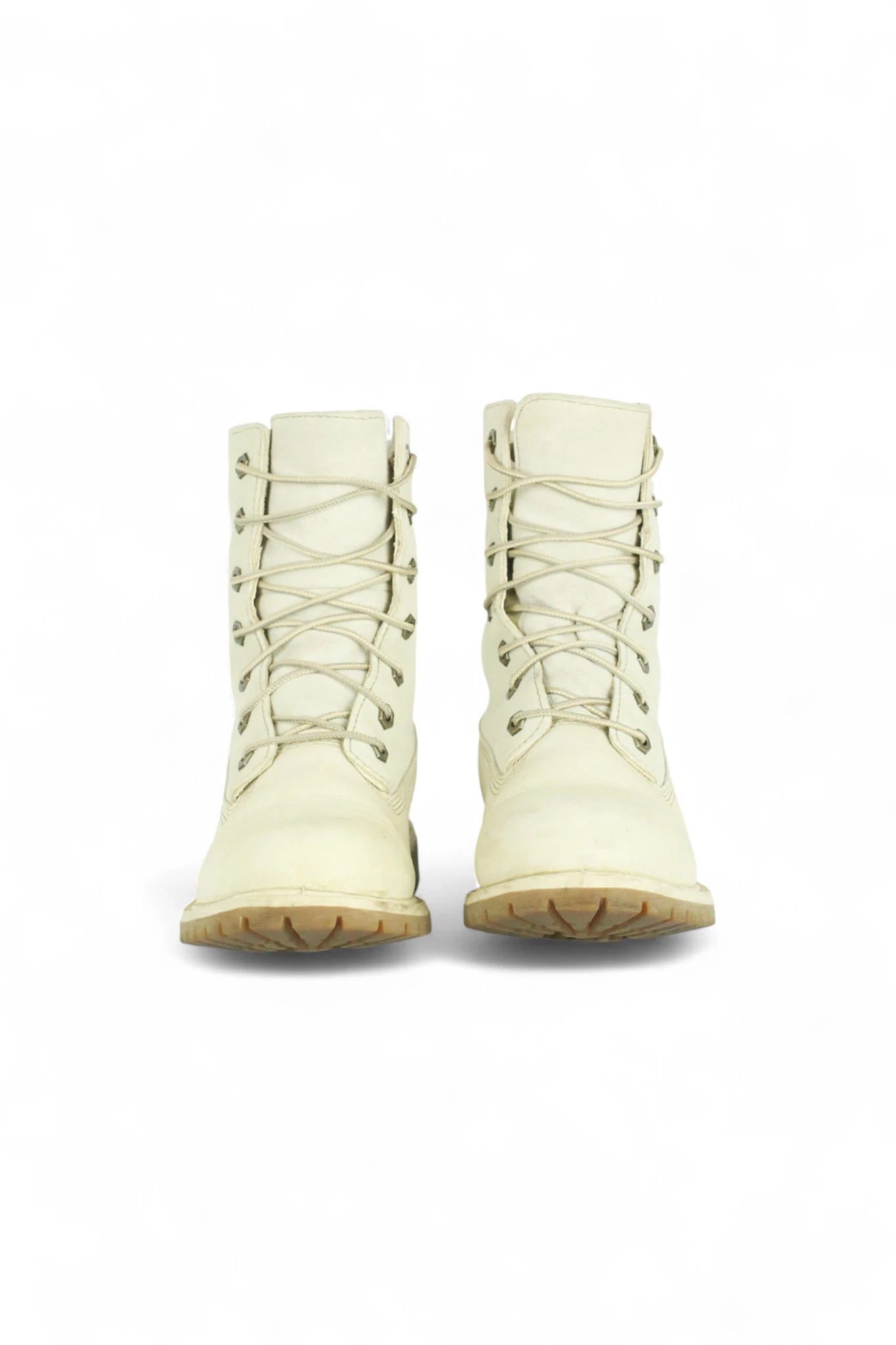 Cream Boots with Mouton lining