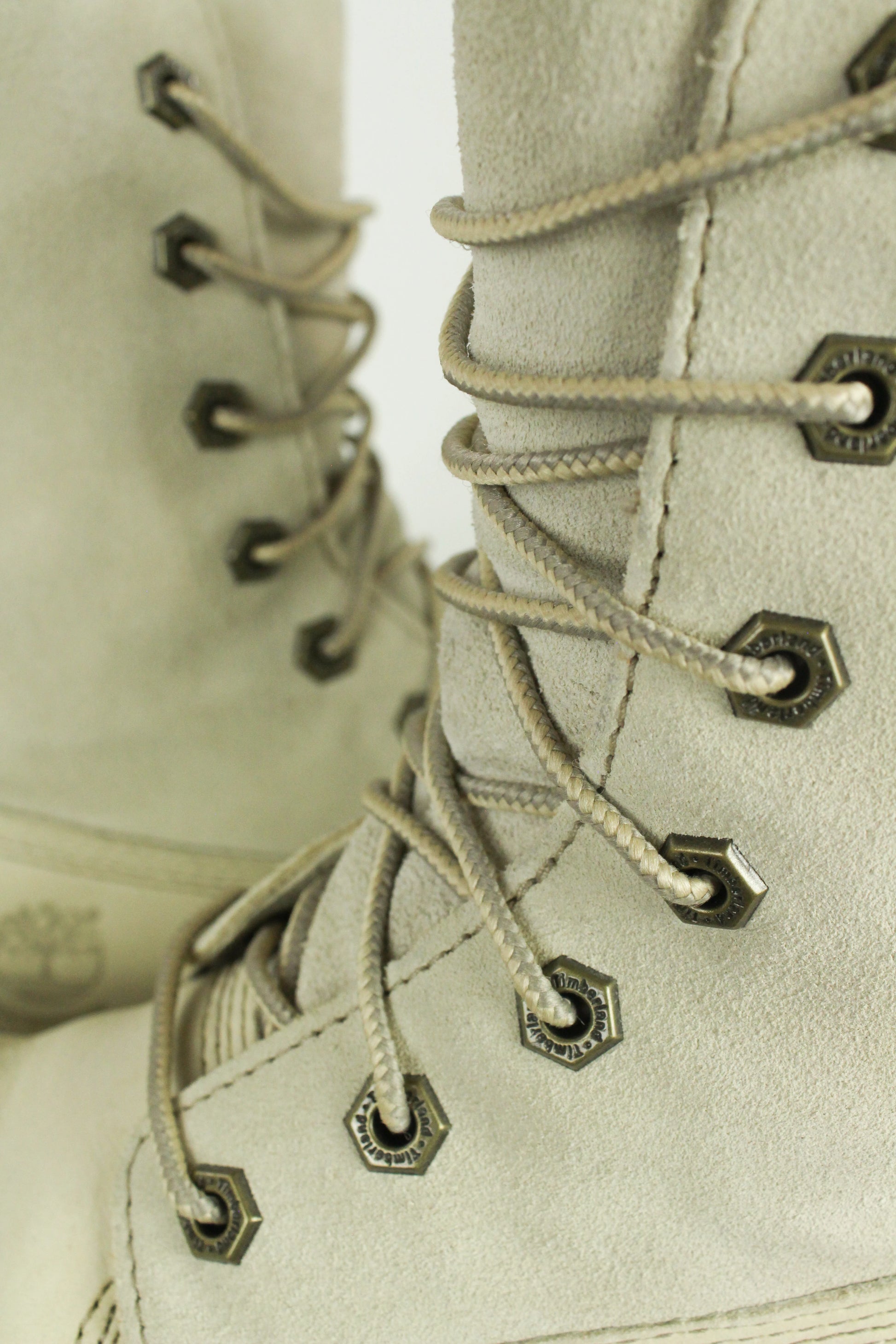 Cream Boots with Mouton lining