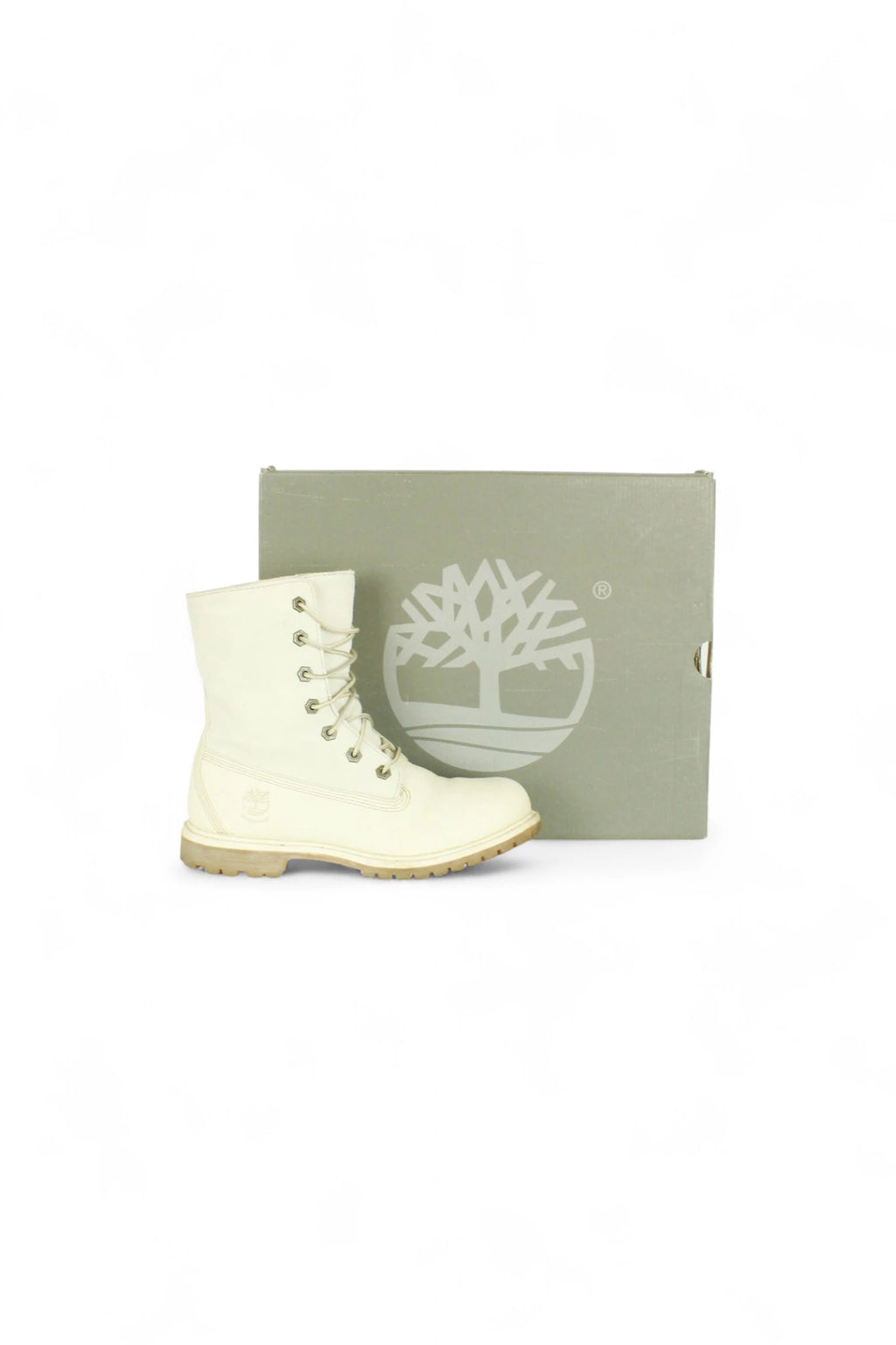 Cream Boots with Mouton lining