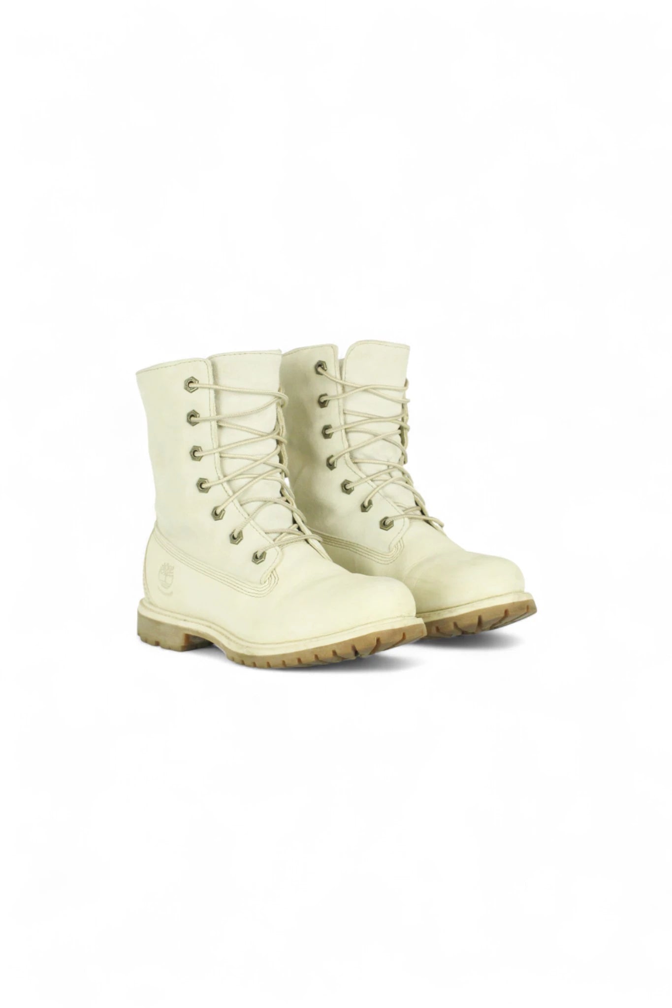Cream Boots with Mouton lining