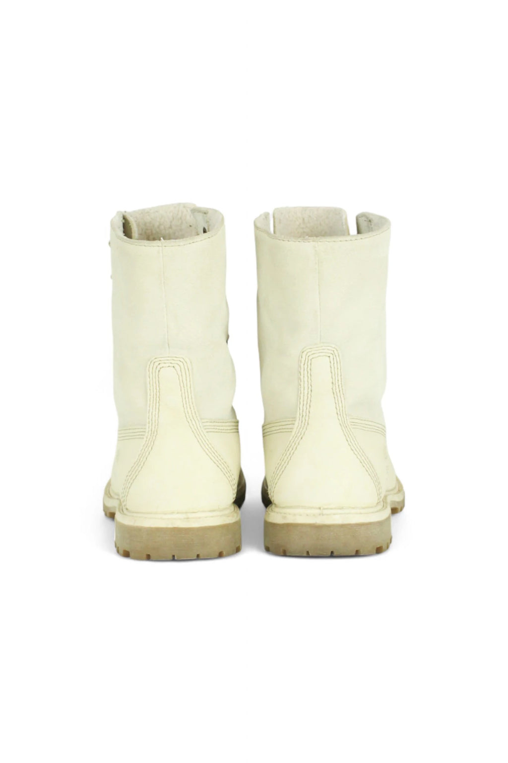 Cream Boots with Mouton lining