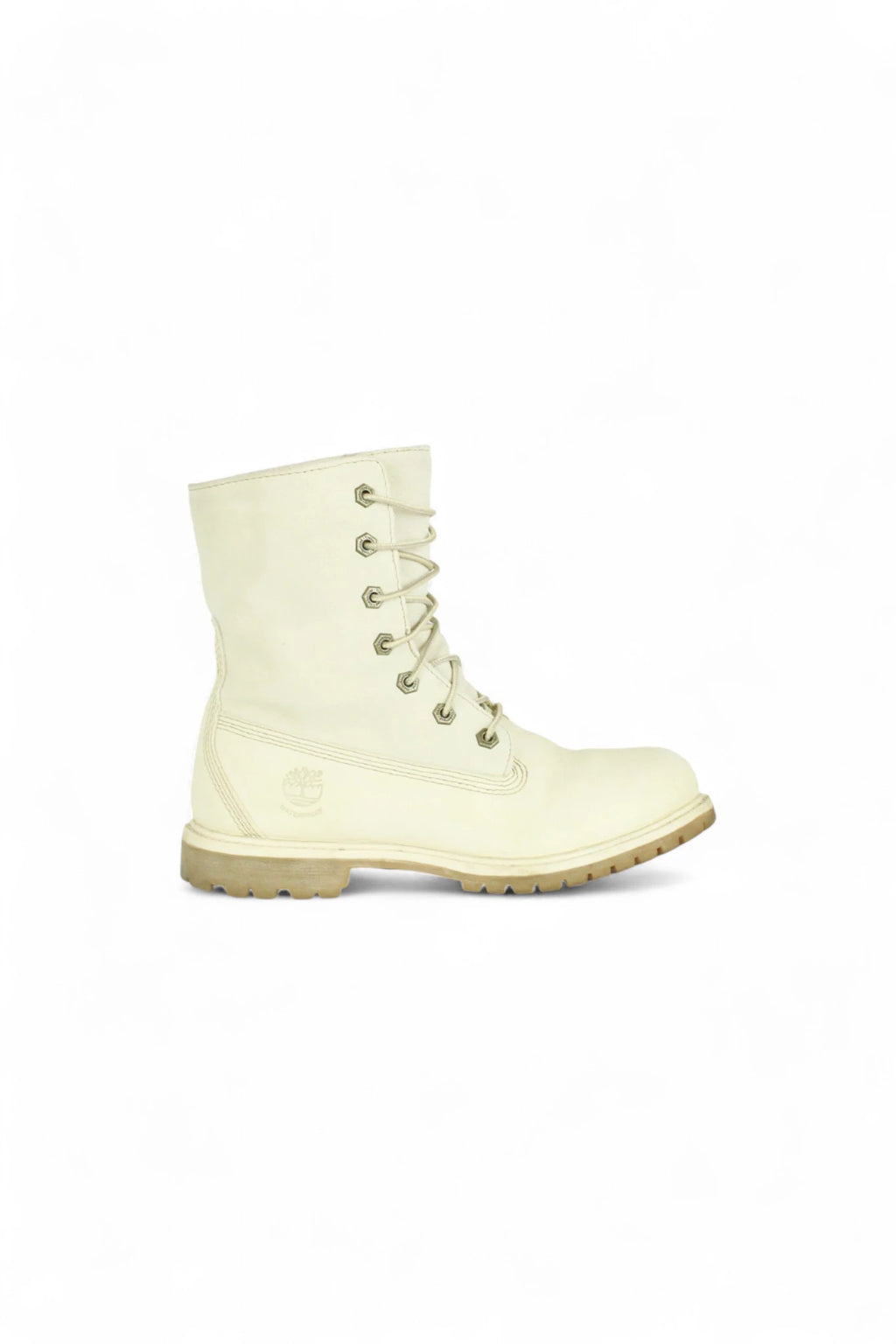 Cream Boots with Mouton lining