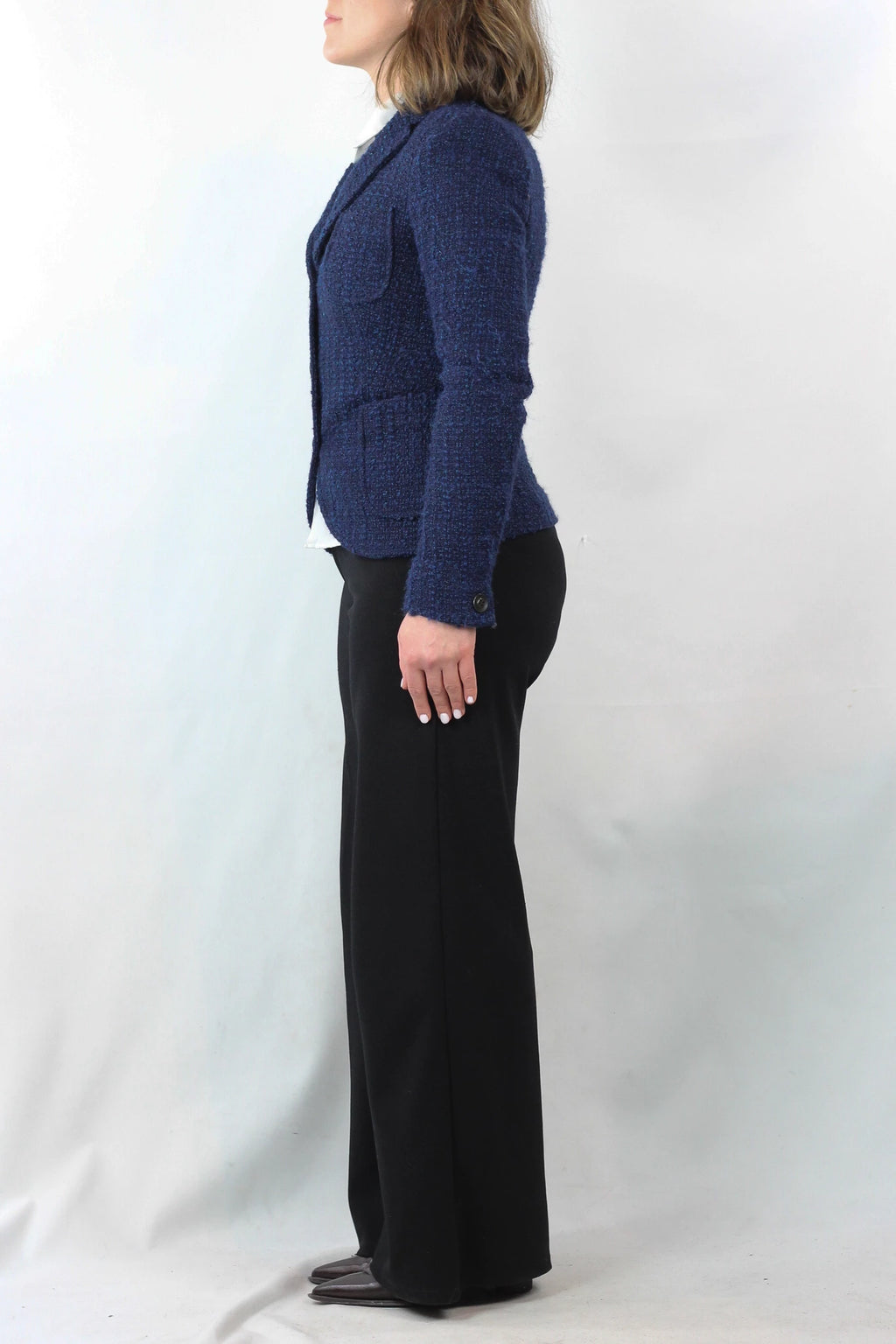 Tweed Fitted Blazer