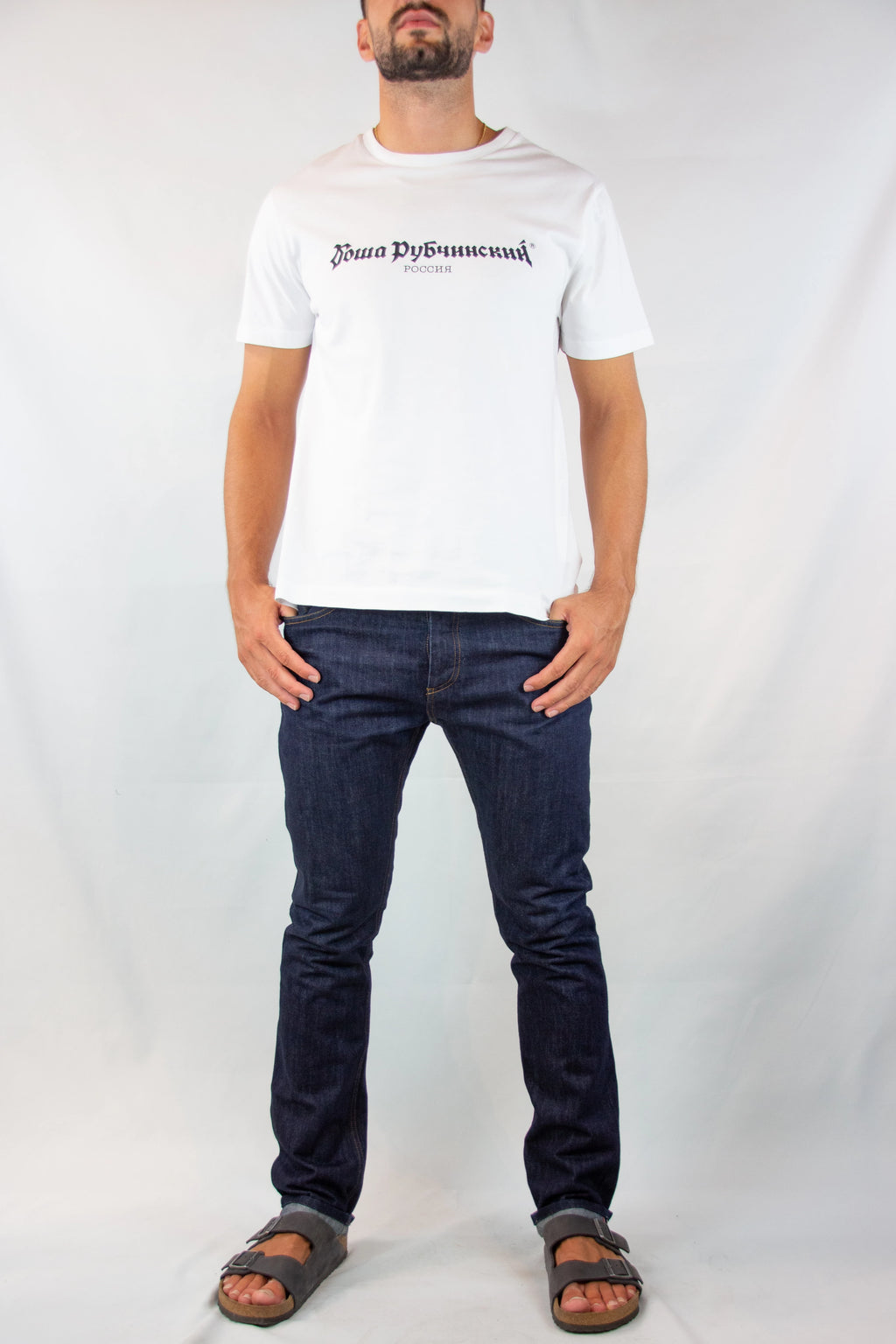 Dark Wash Slim Fit Denim Jeans