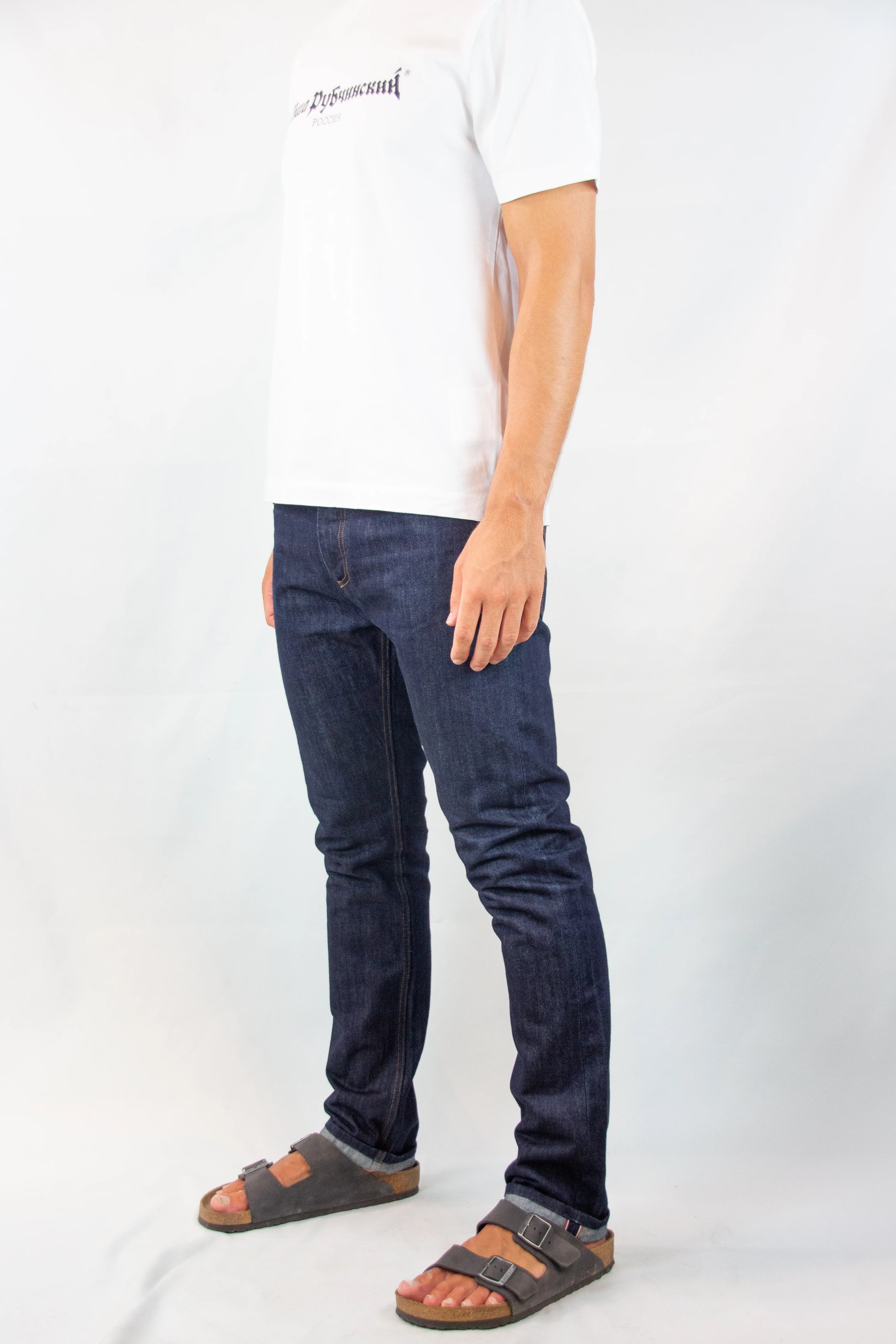 Dark Wash Slim Fit Denim Jeans