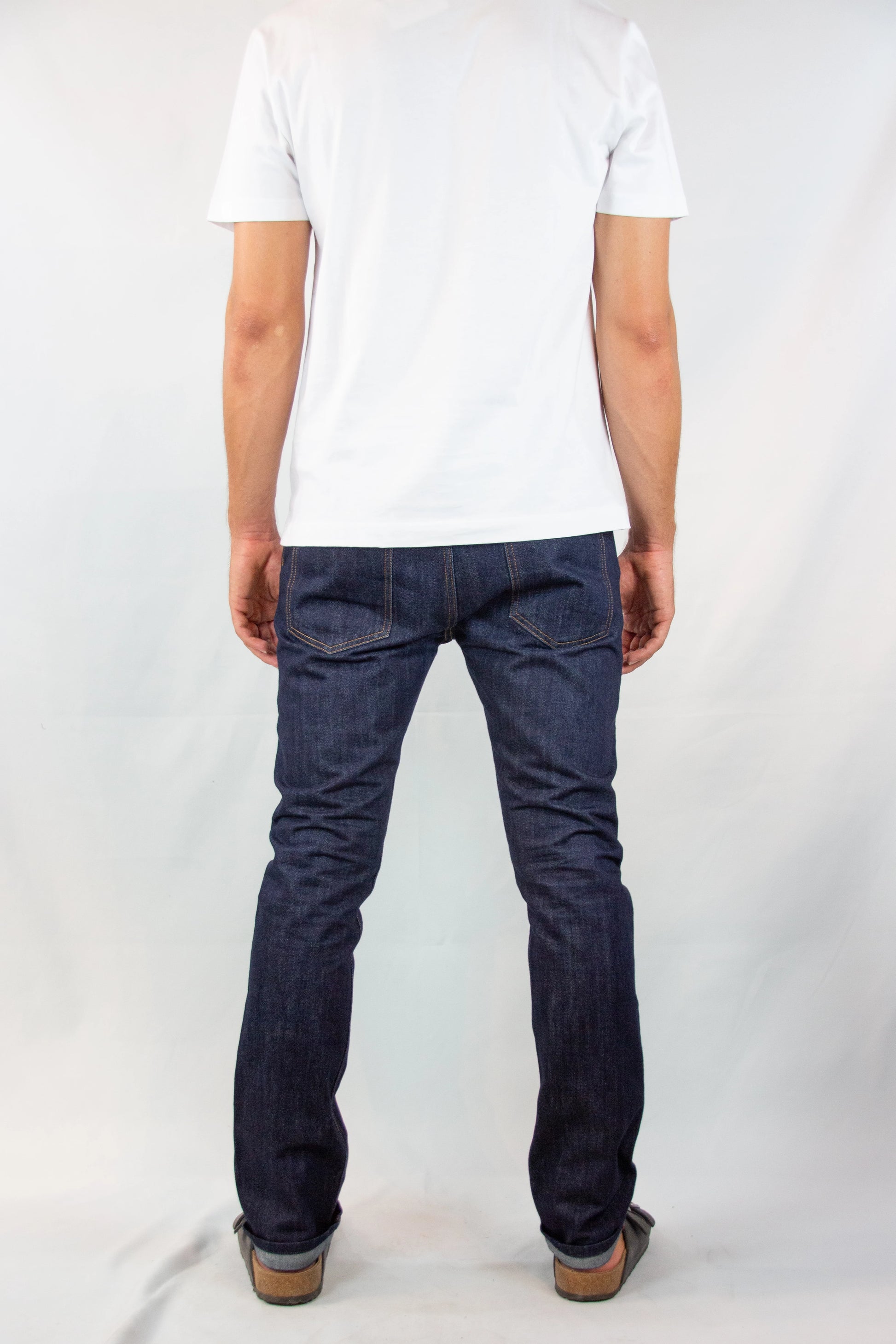 Dark Wash Slim Fit Denim Jeans