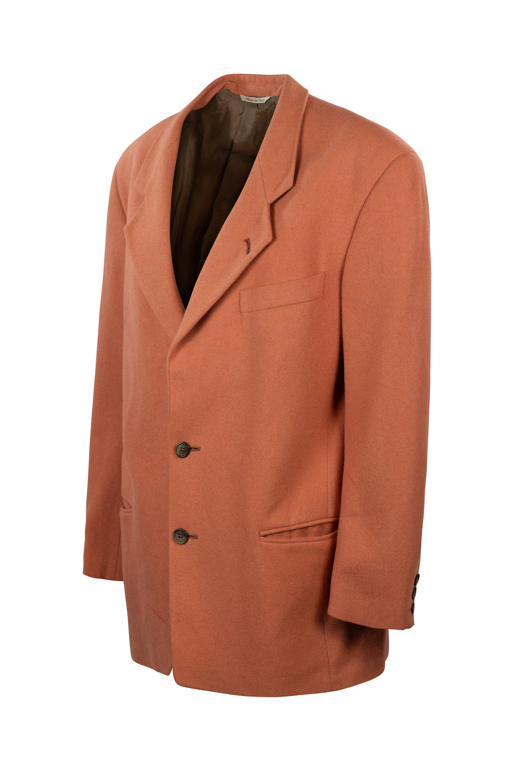 Apricot Orange Oversized Blazer